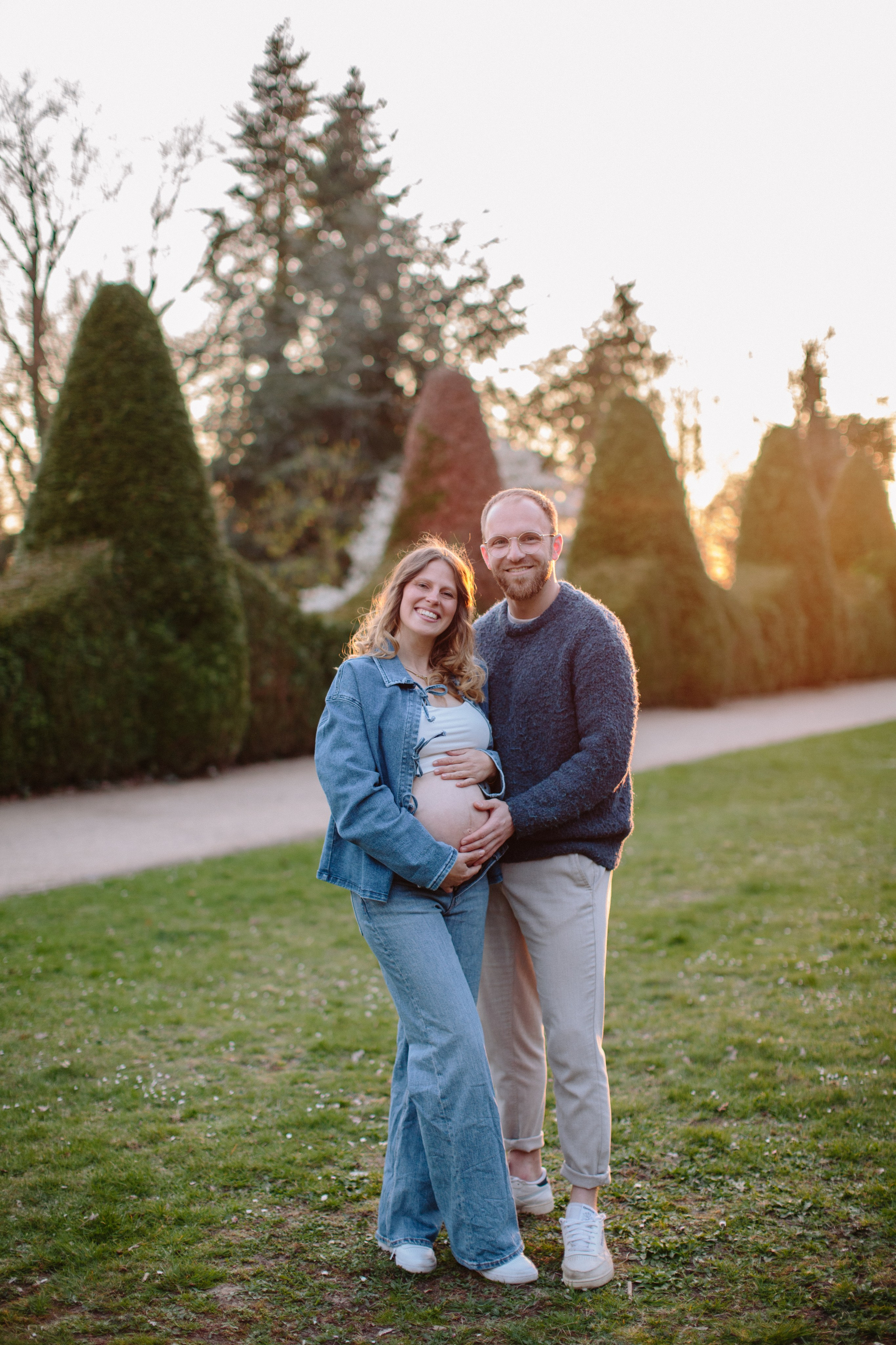 Babybauch. Hochzeitsfotograf Hamburg