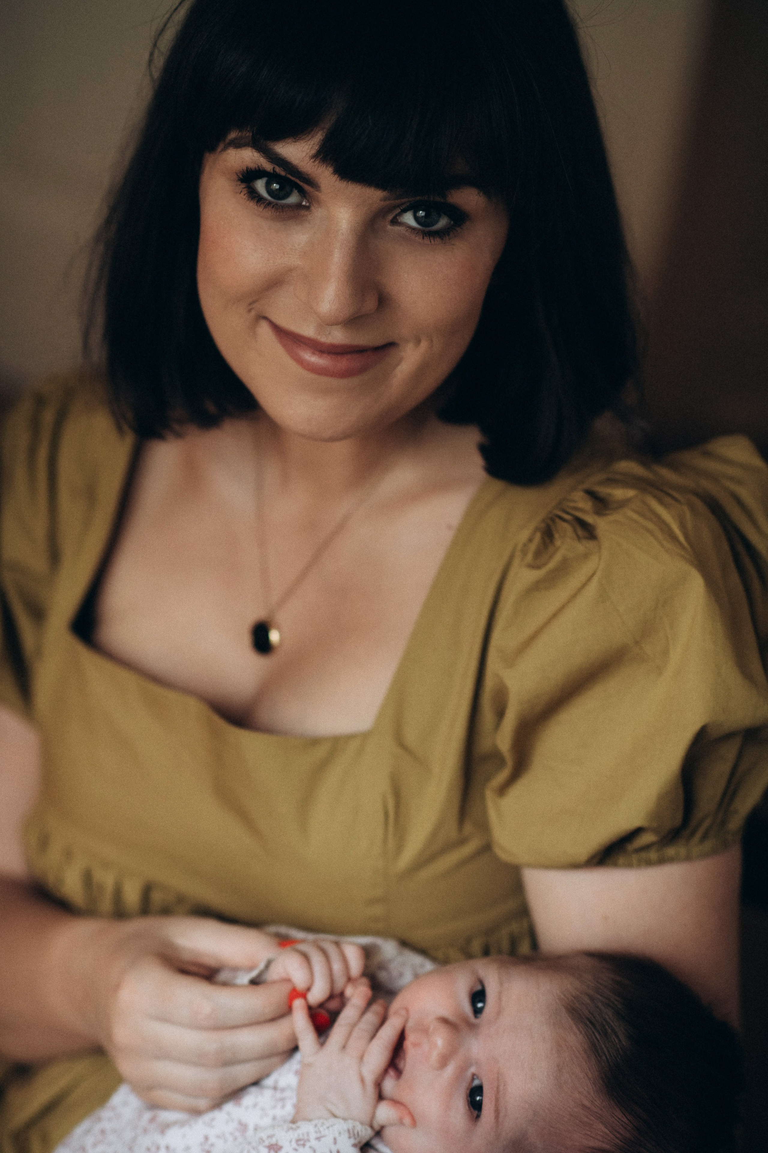 mother and newborn baby