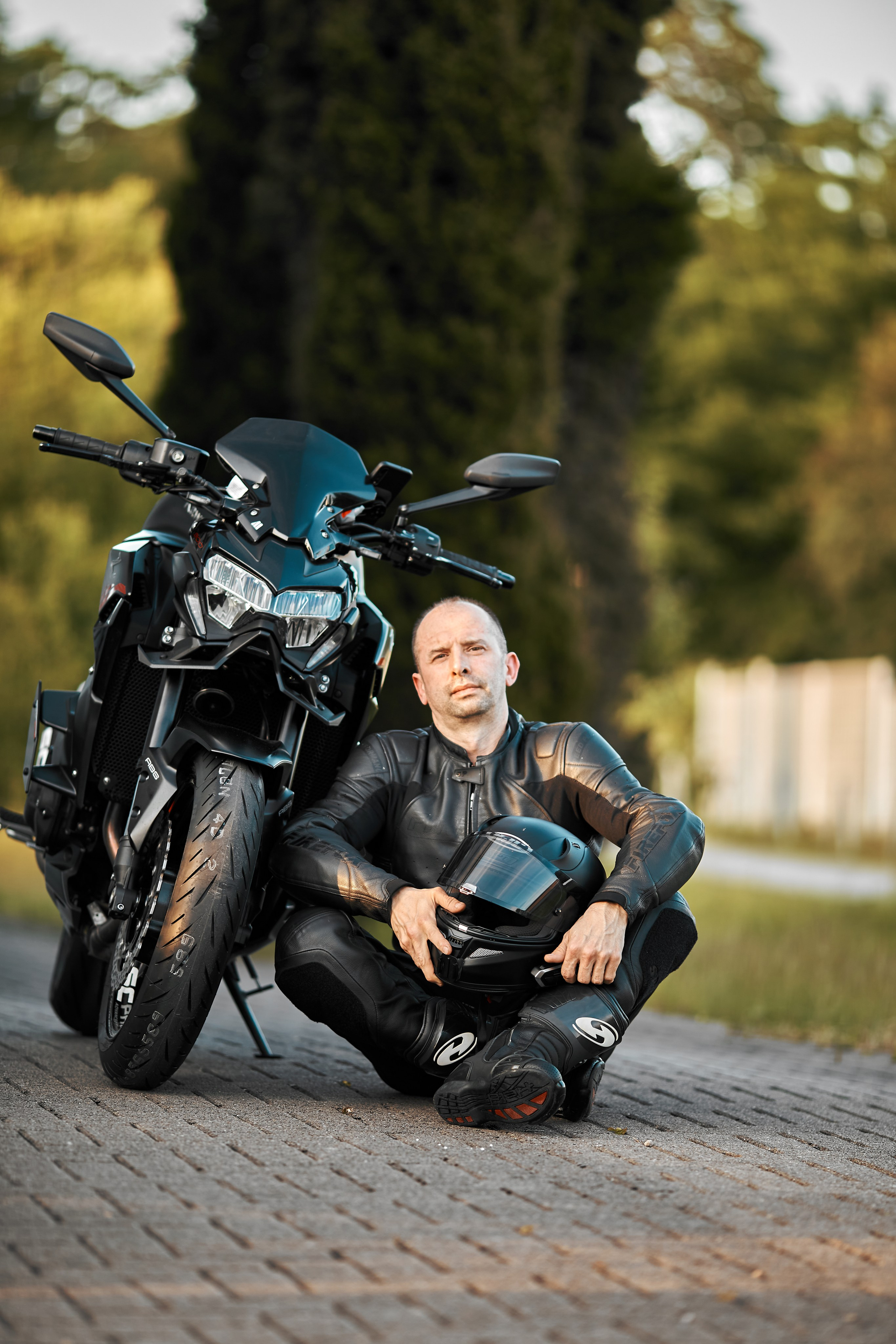 Motorrad-Fotoshooting. Neugeborenen, Kinder, Familie Fotografin Oberhausen NRW Marina Lykov