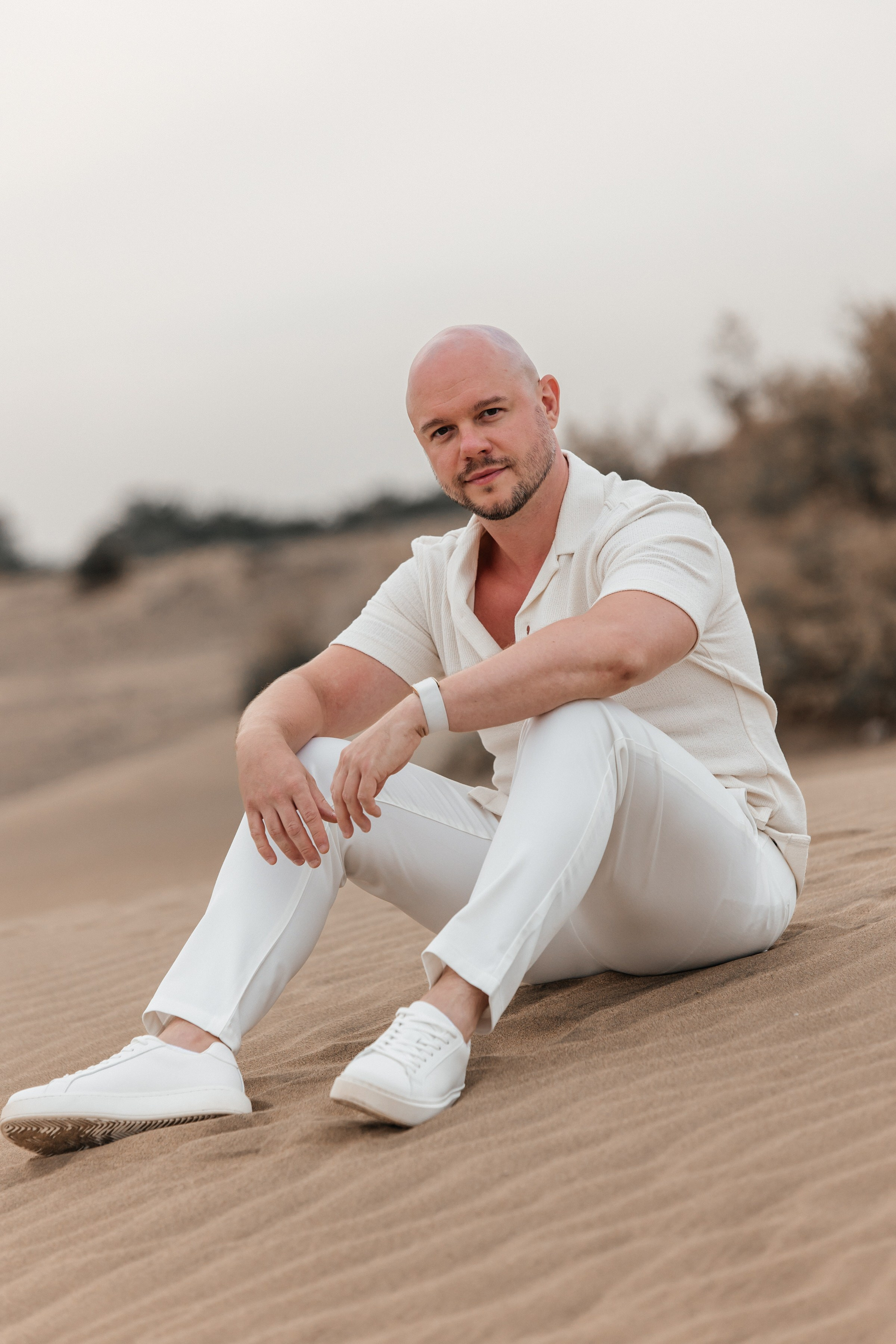 Best Man Portraits Desert Maspalomas