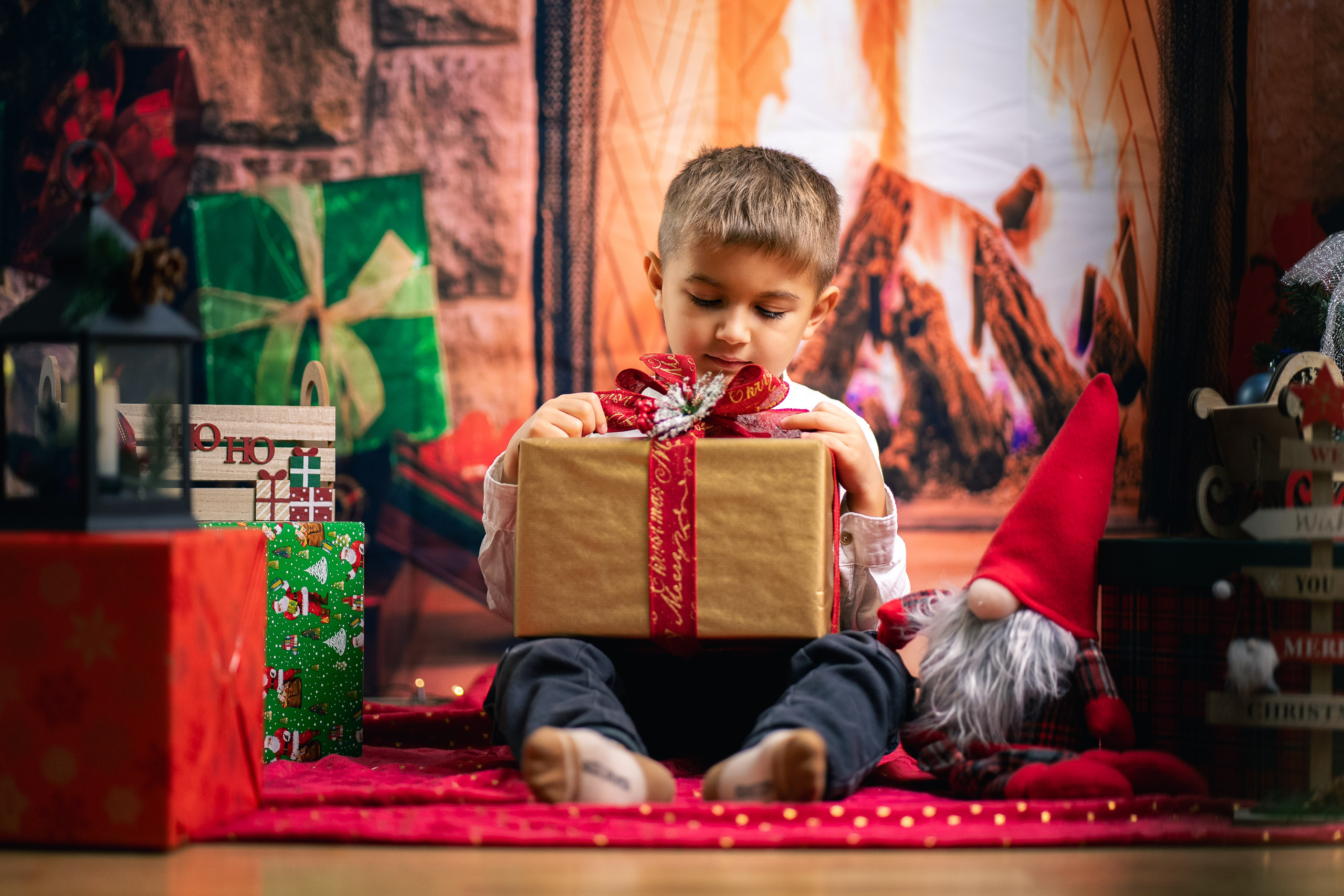 Sedinta foto Craciun — Gradinita Miniterra. Liviu Andrei - Fotograf
