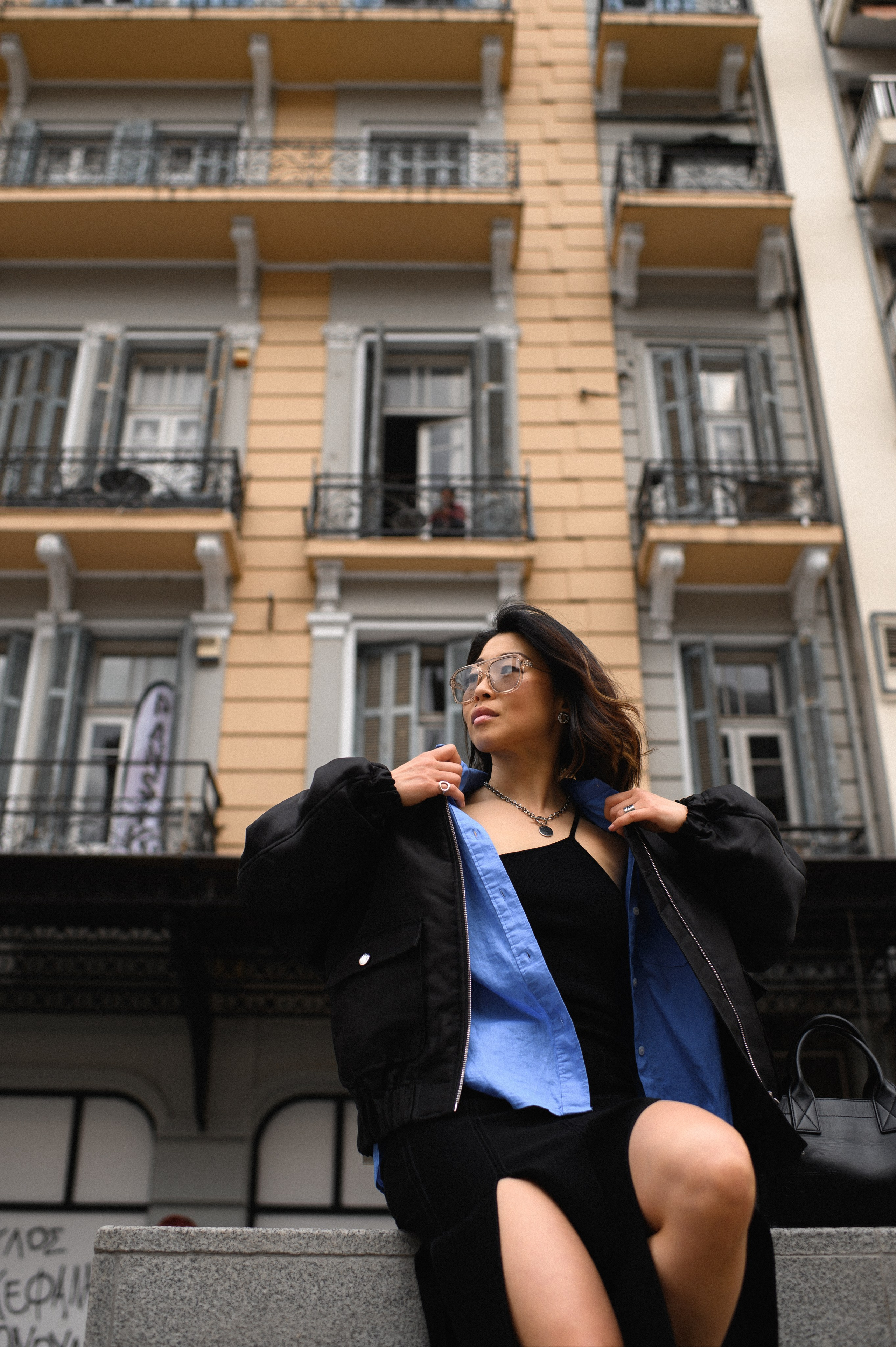 Julia street style. Семейная, детская, портретная и предметная фотосъемка в Салониках