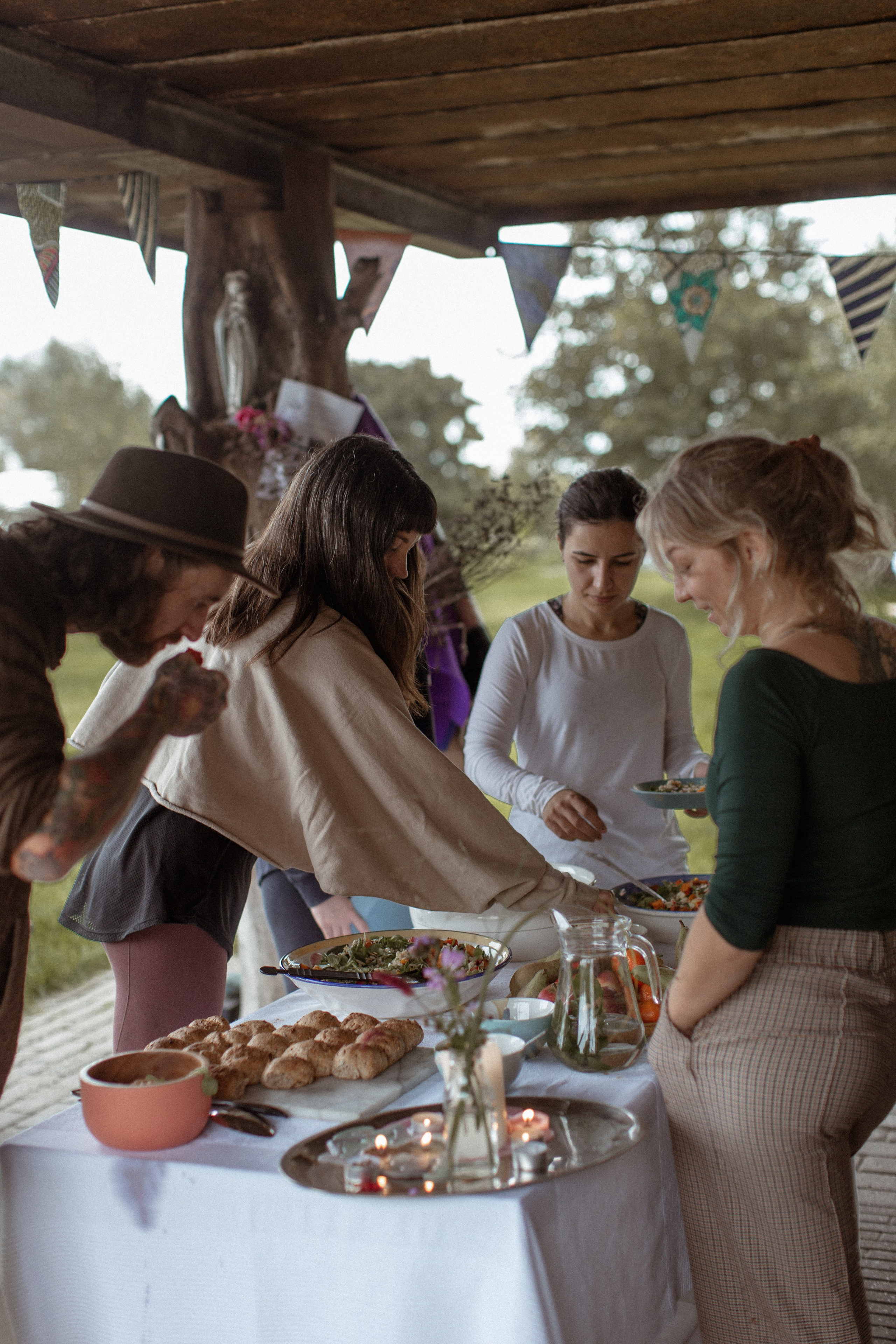 Yoga retreat. True self