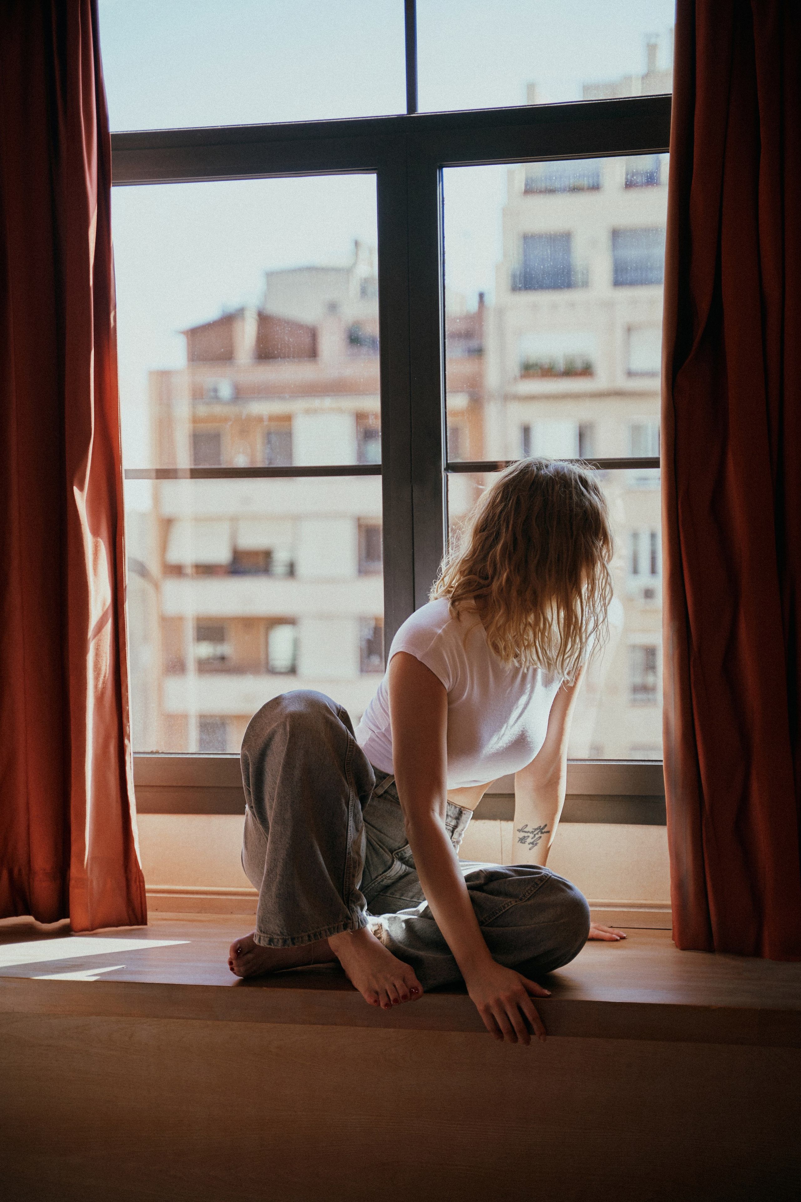 Регина. Ранняя прогулка. Барселона. Fotógrafa en España Zhanna Zakharchenko