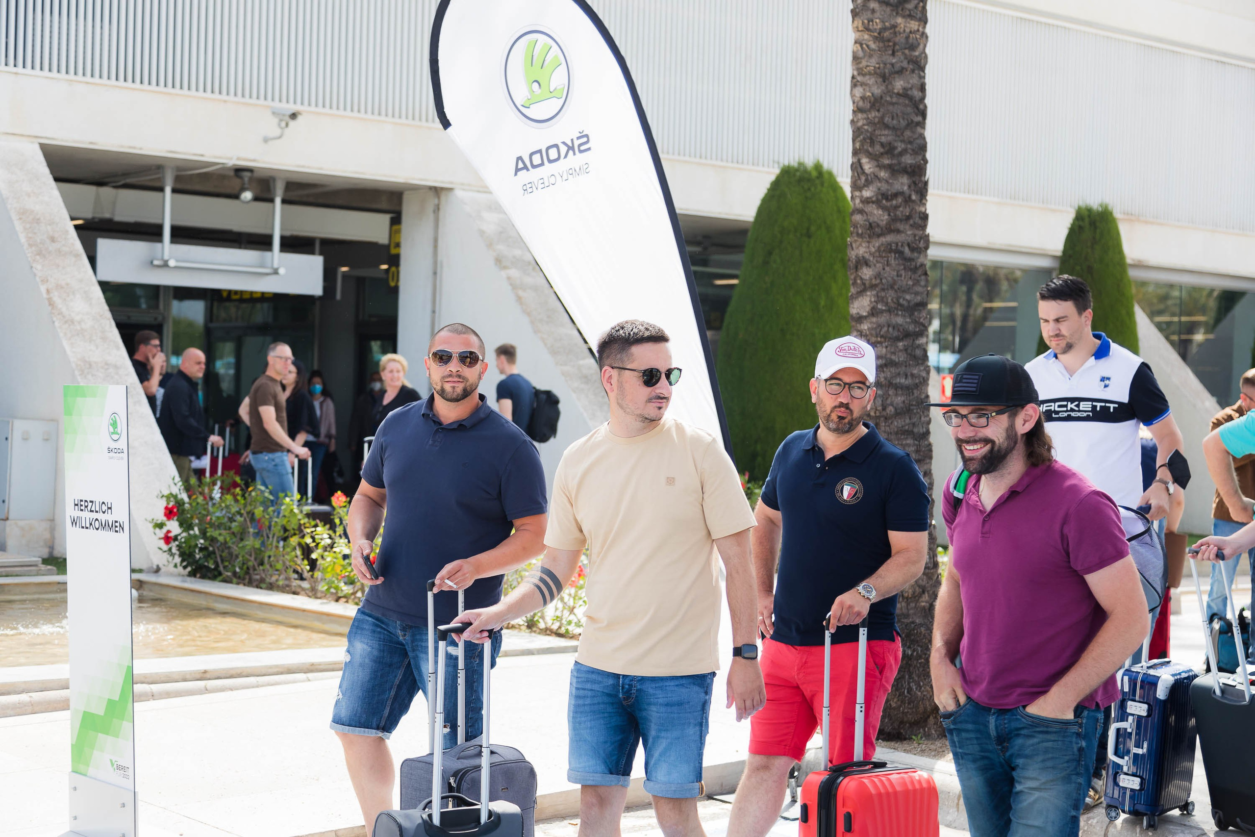 Skoda car presentation manufacturer in Mallorca. Mallorca Wedding, Corporate & Social Photographer