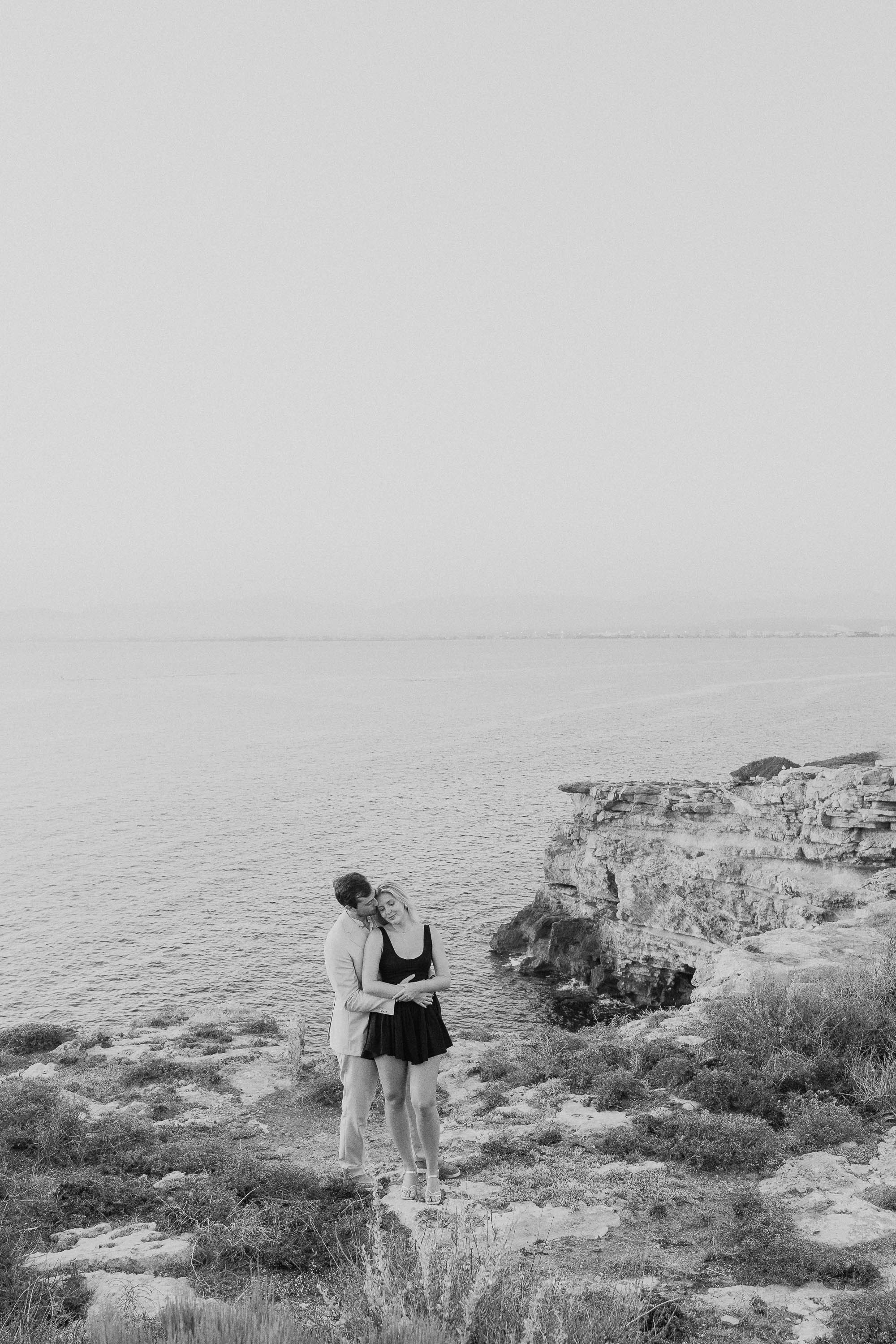 Perfect Marriage Proposal at Cap Rocat Hotel. Mallorca Wedding, Corporate & Social Photographer