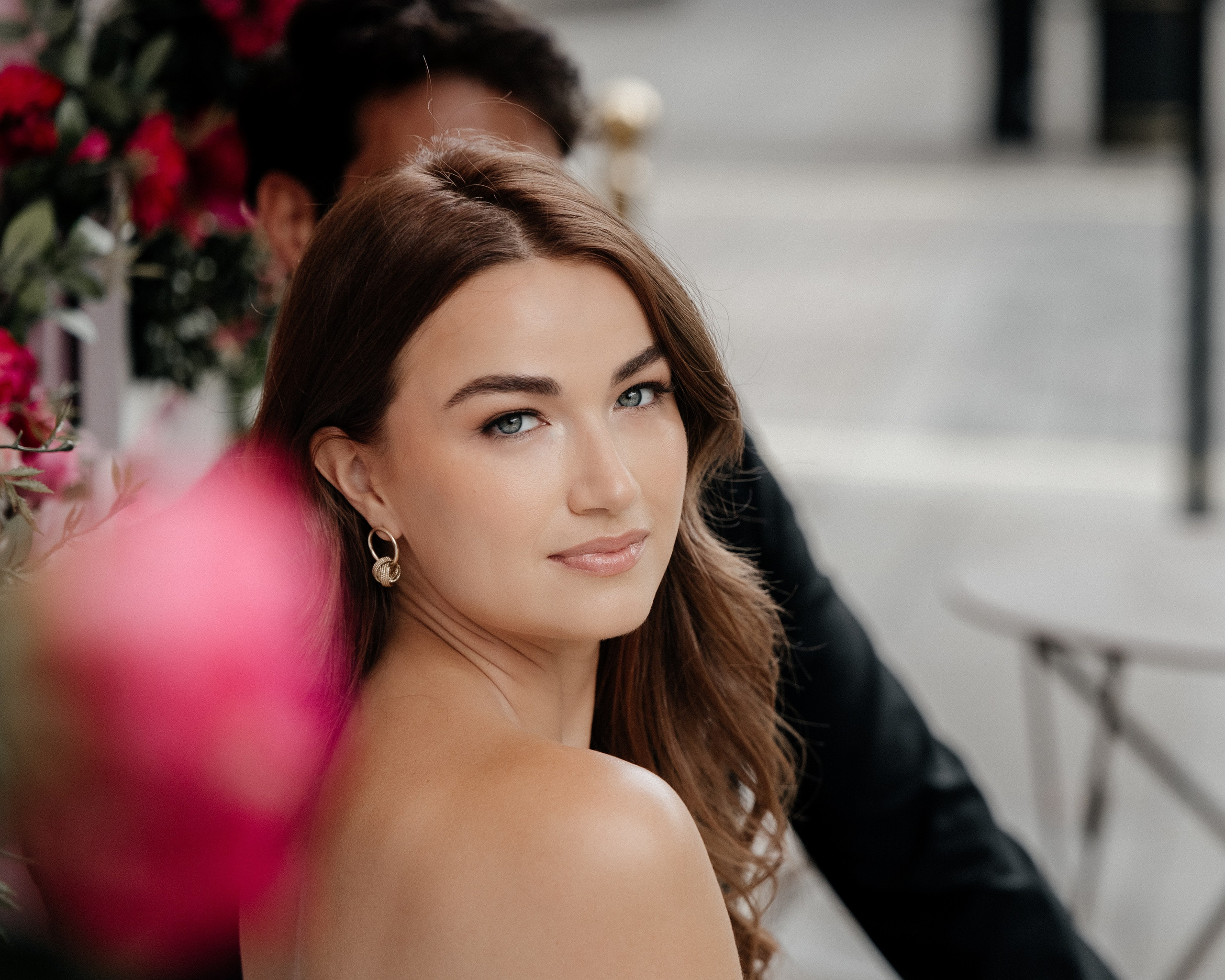 Elegant Wedding London Belgravia Elopement couple. Timeless Wedding & Event Photography — based London, working across Europe