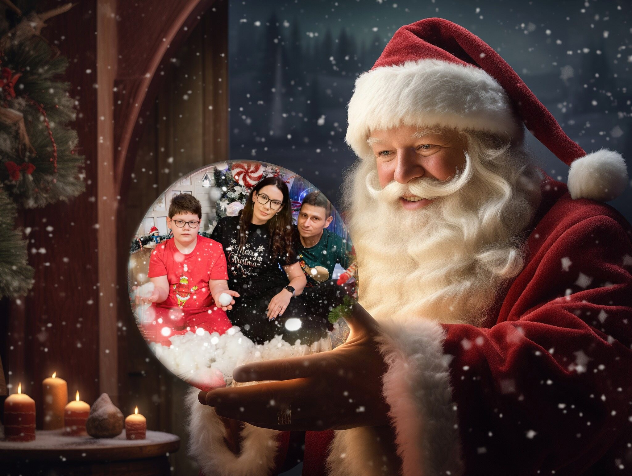 Sedinta Craciun Lioana&Adi