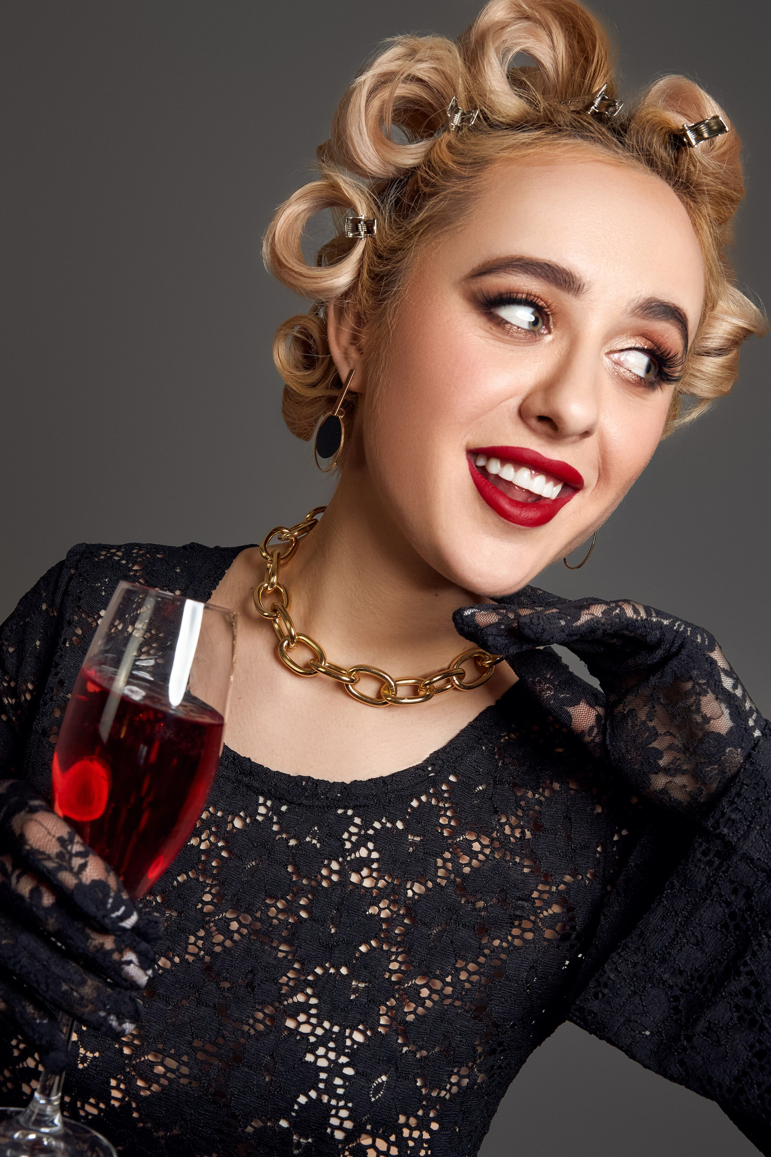 Studio-Shooting. Portraitfotografin Natalia Calcagnile