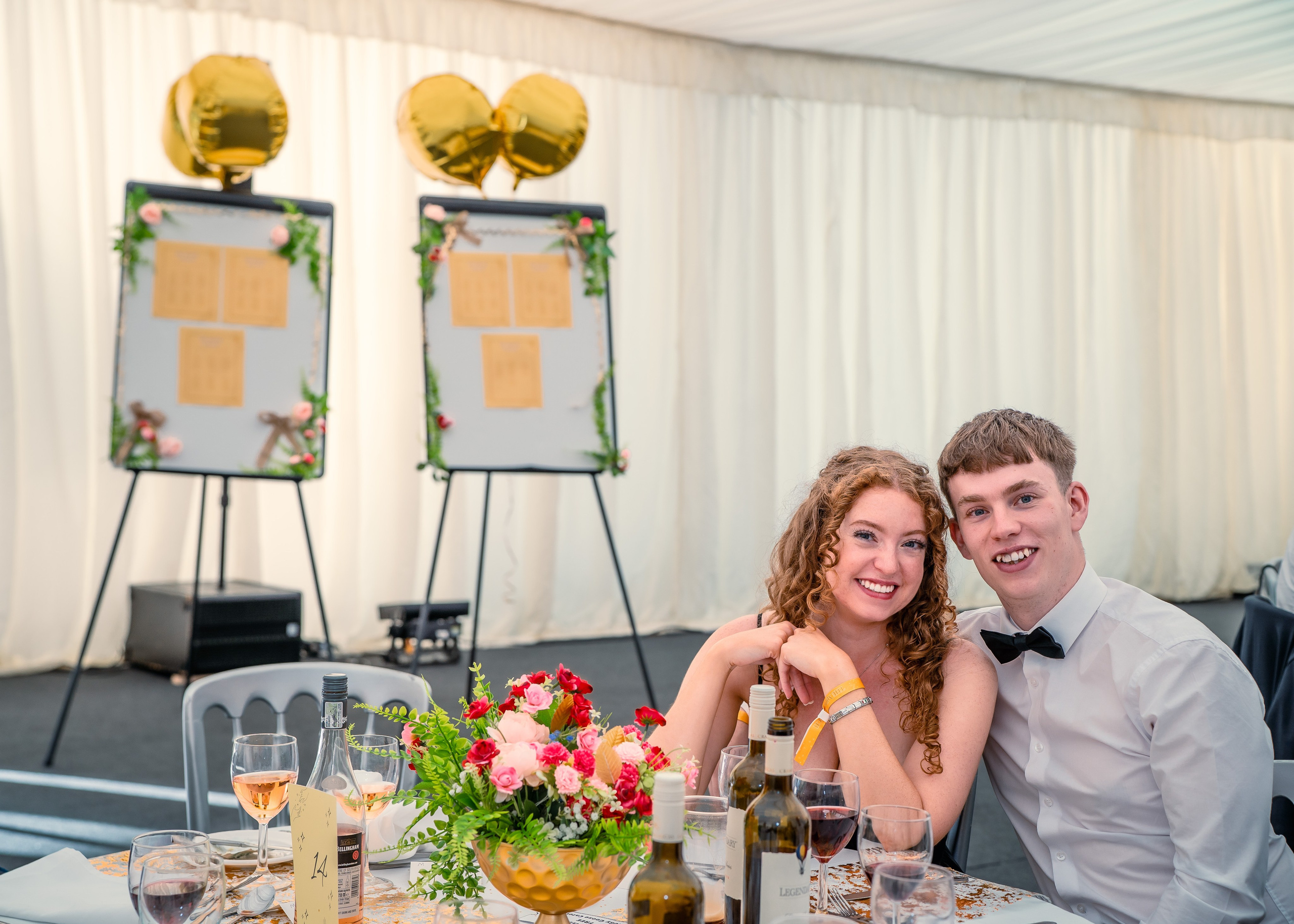 The Midas Touch: Van Mildert Summer Ball. Expect Miracles Photography by Kate & Andrew