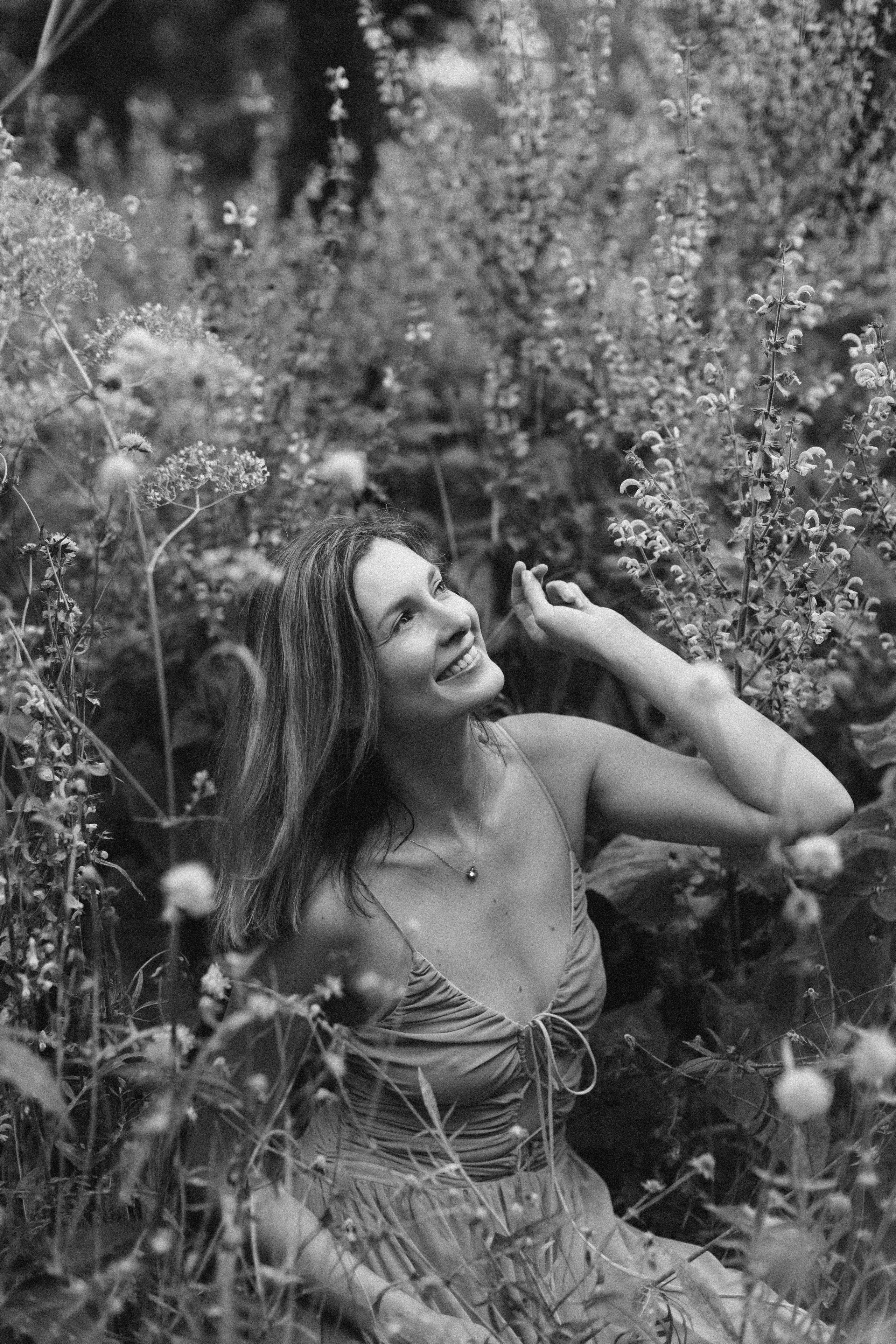 Female Summer Fields Photography. True self