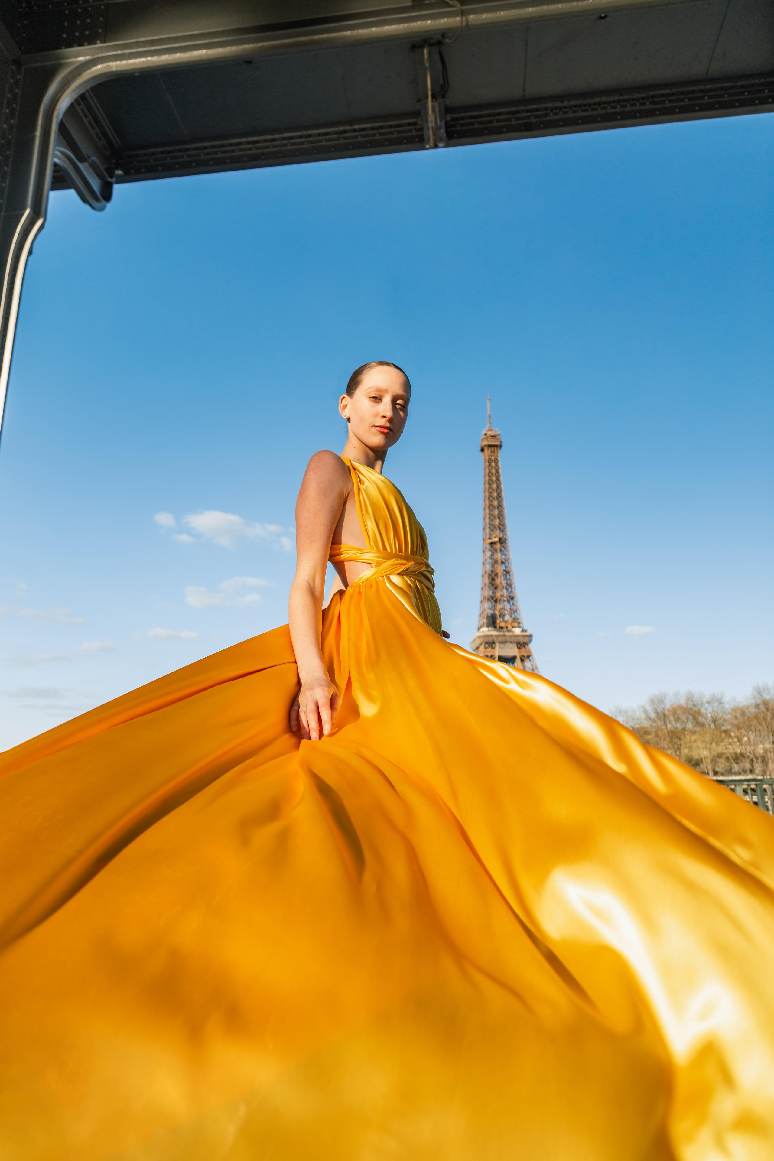 Tamara x Dresses. Photographer in Paris — Vitalii Motruk