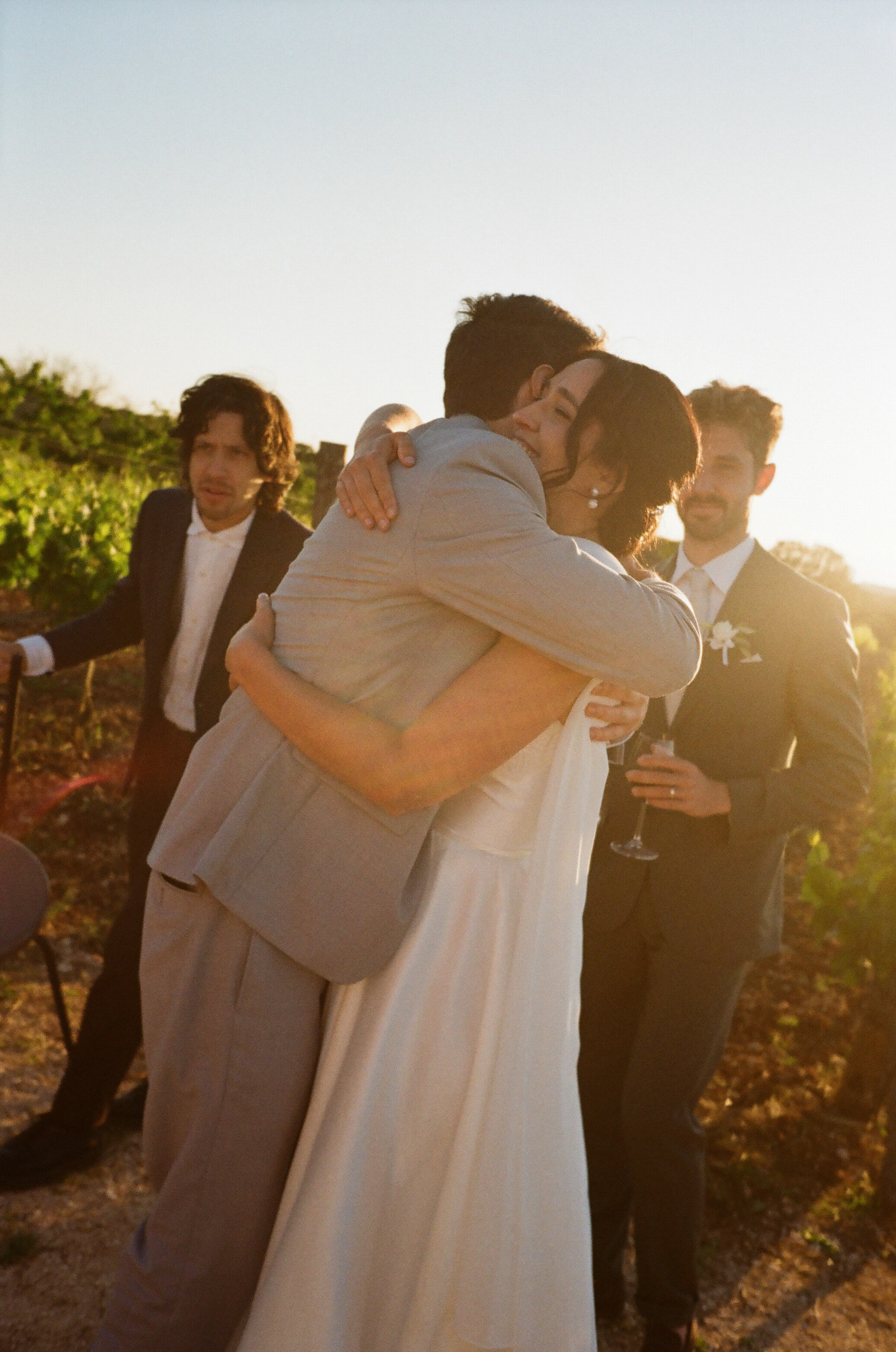 Stephanie & Christian film photos. Wedding photographer Italy