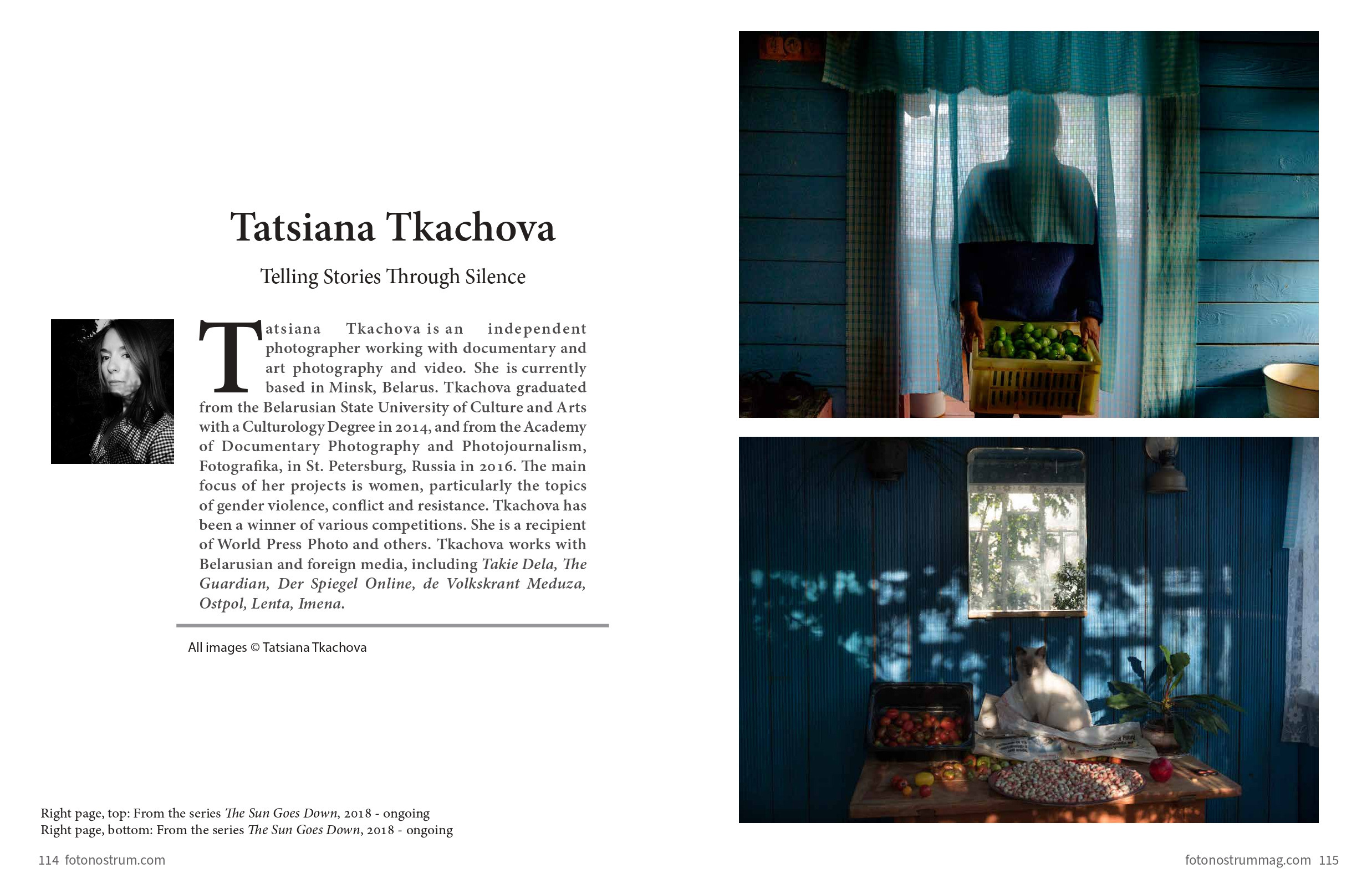 Publications. Documentary photographer, visual artist based in Germany