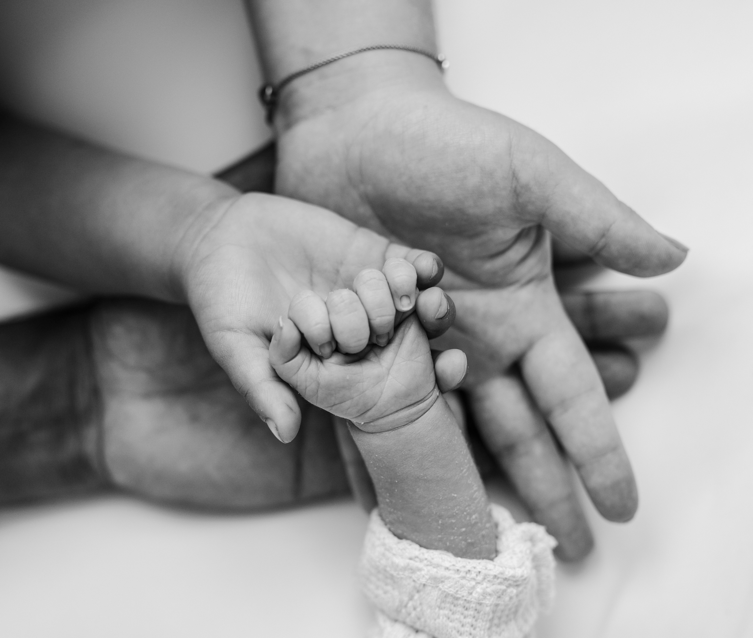 Professioneel gestylde newborn sessie