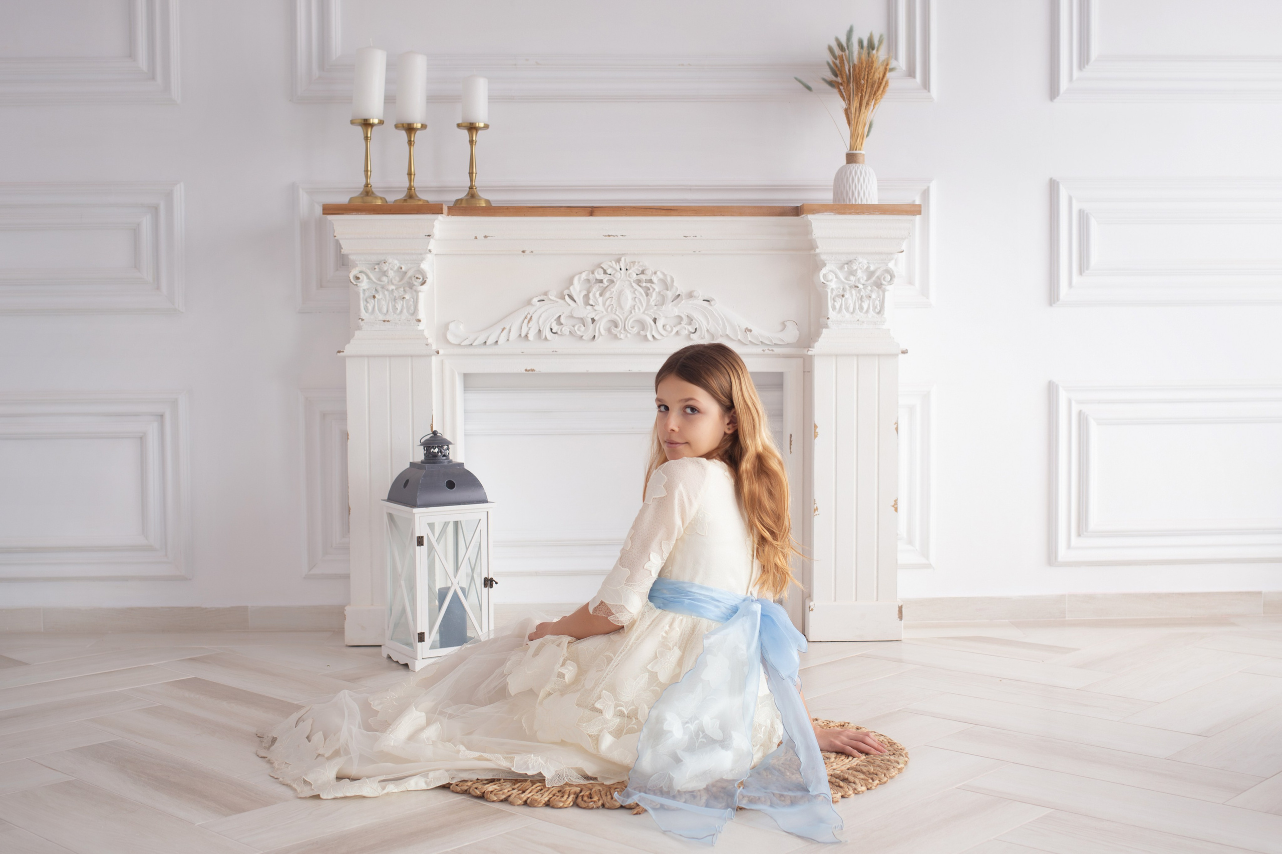 Comunión en el estudio. Fotógrafa profesional en España