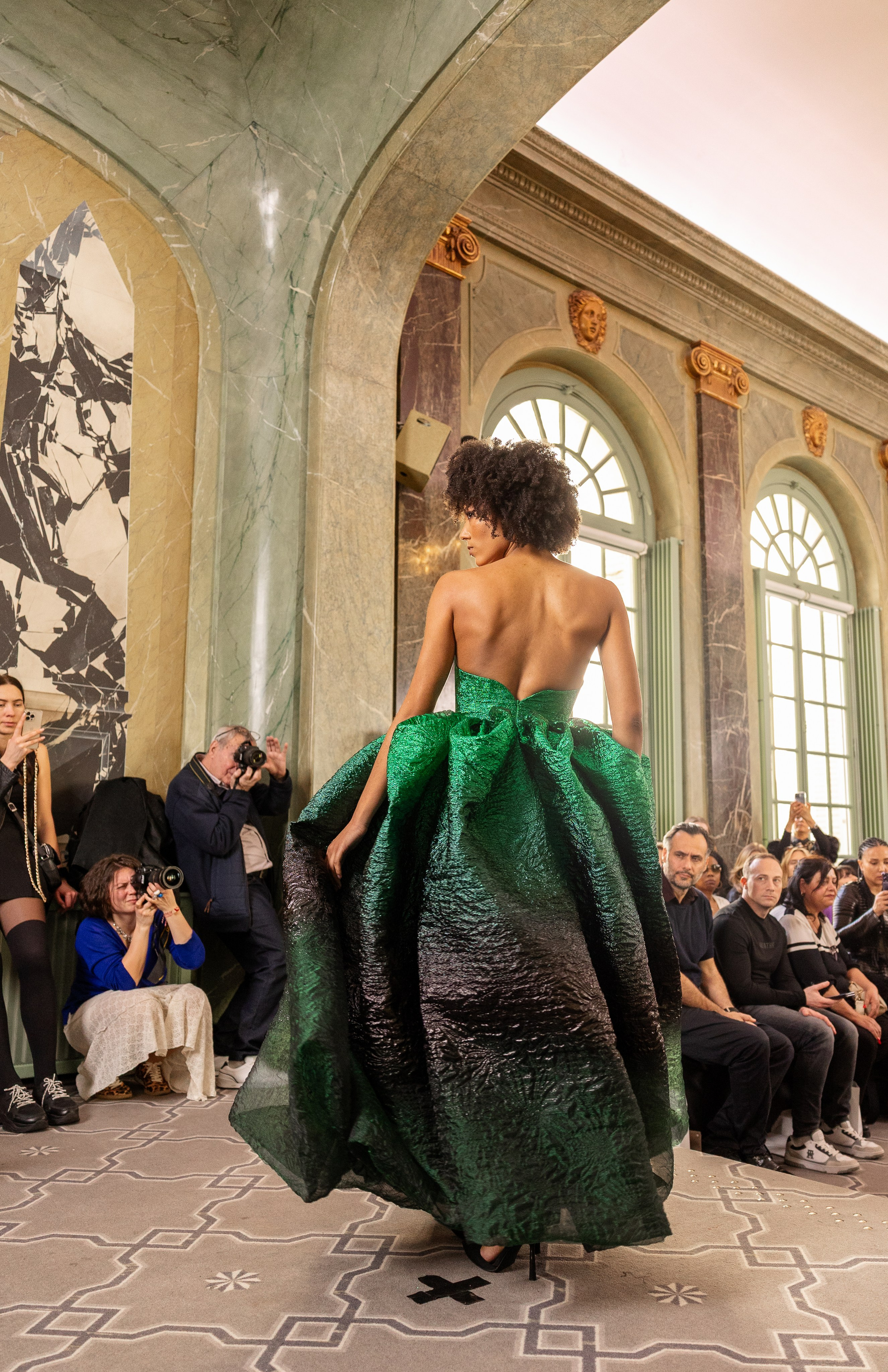 Paris fashion week. MATVEEVA STUDIO