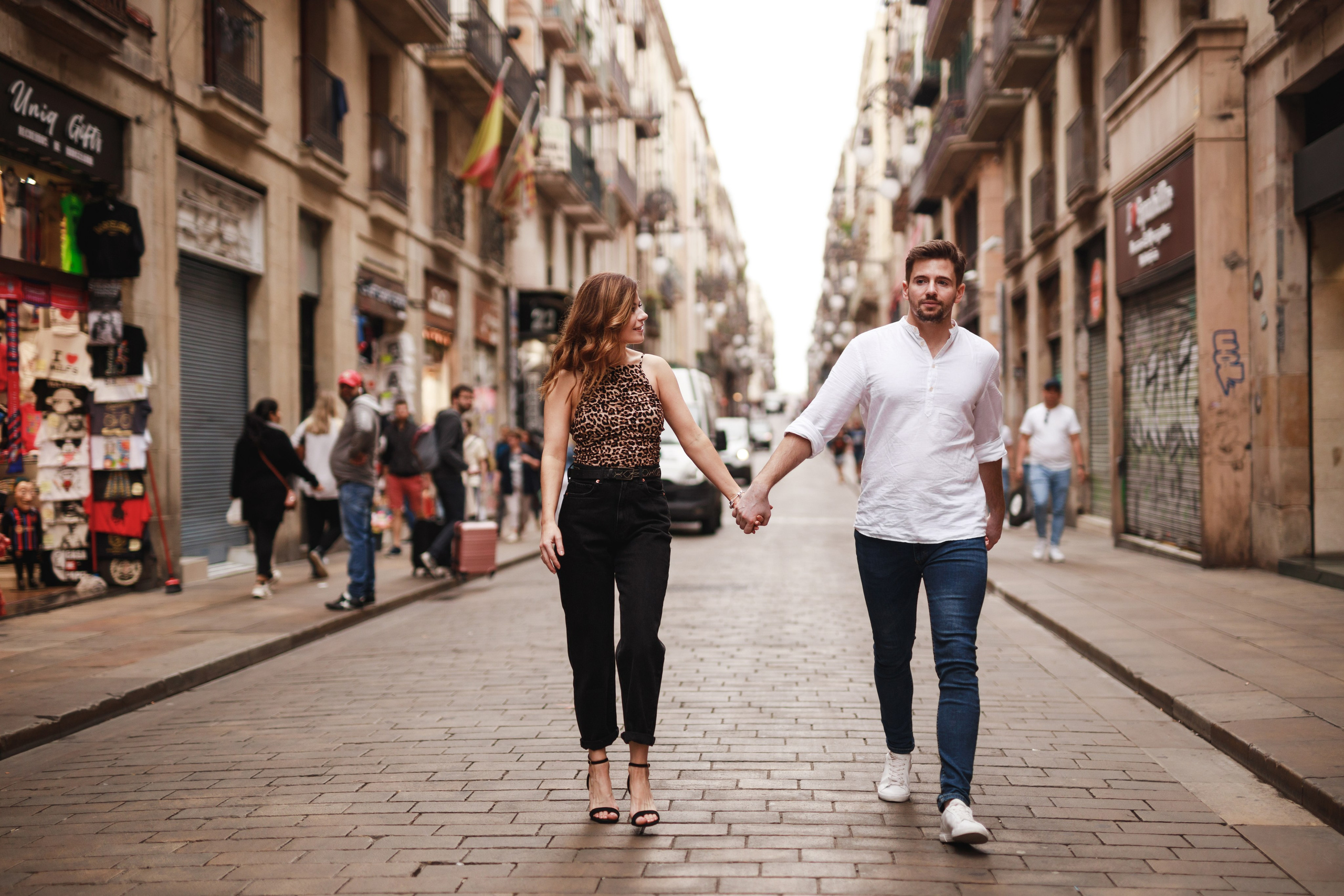 Damian i Monika. Фотограф в Барселоне Испании Маслик Юлия