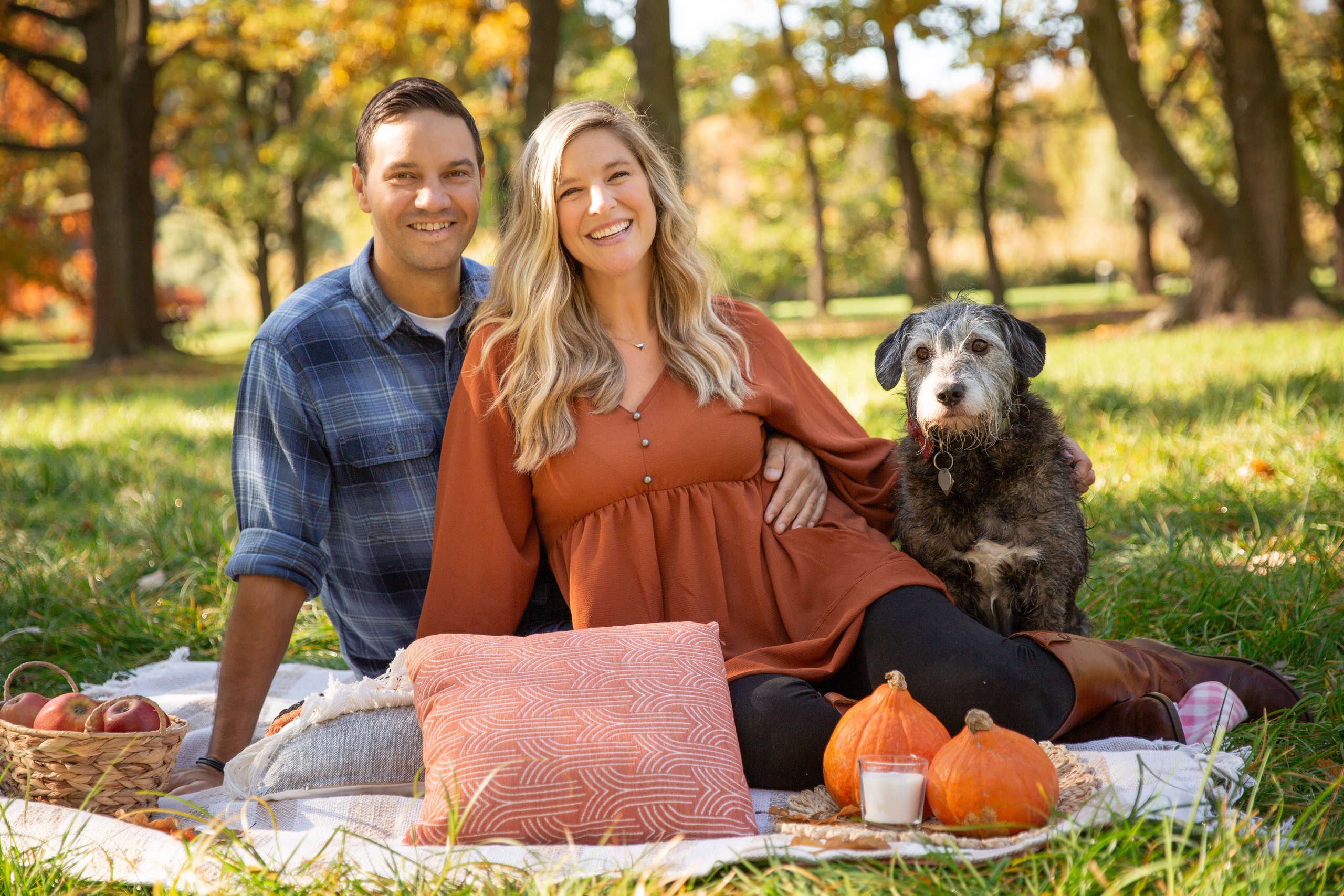 Autumn Photoshoot. Family Photographer in Prague Nigina Fattakh