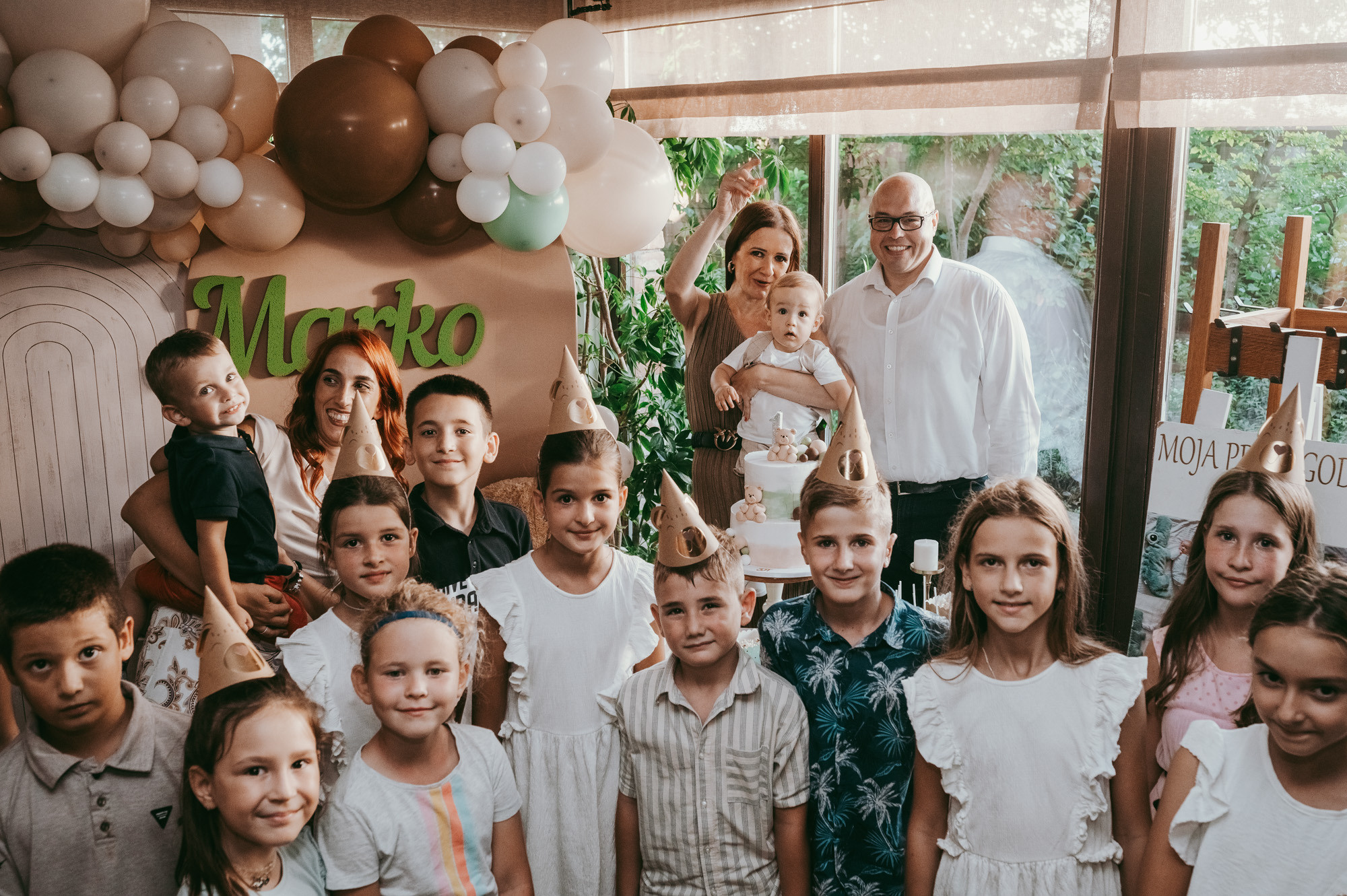 Marko 1.rodjendan. Deciji i porodicni fotograf u Beogradu Oksana Skendzic