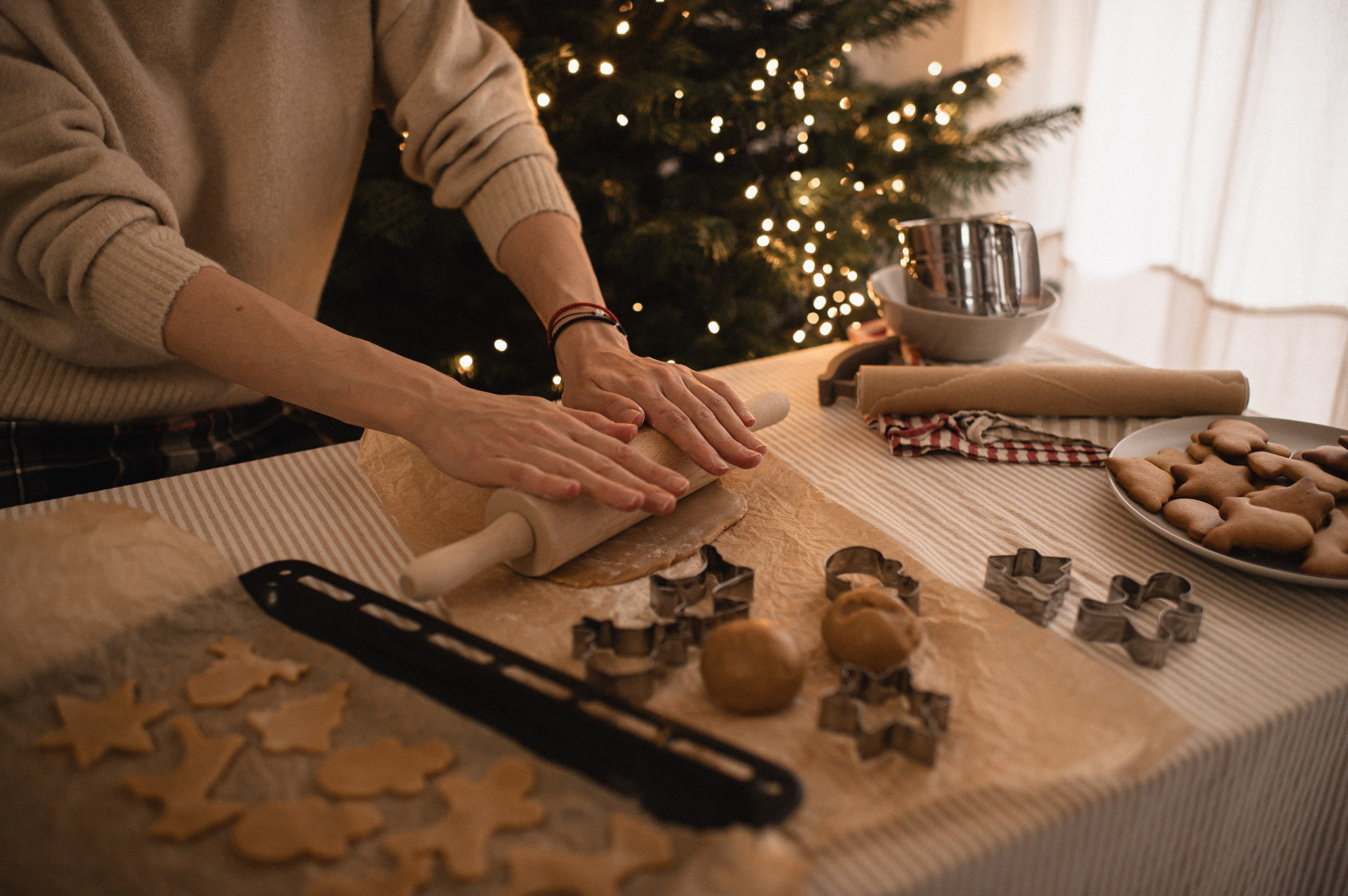 First Christmas. Family, children, portrait, and event photography in Thessaloniki