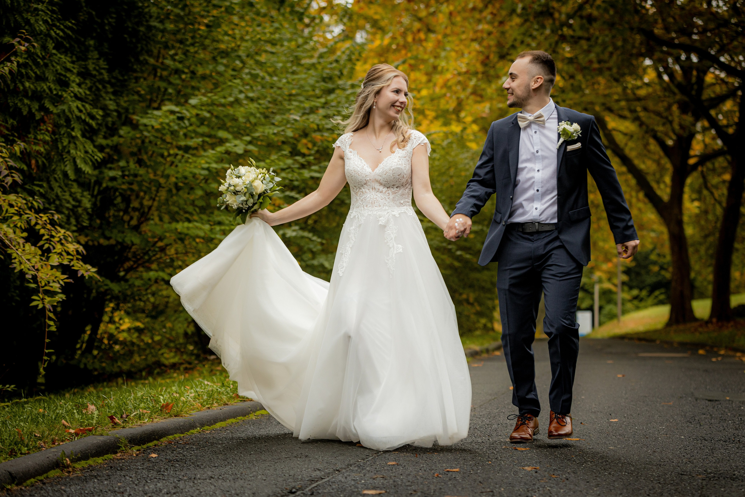 Herbstliche Hochzeit. Fotograf in Deutschland - Michael Baron