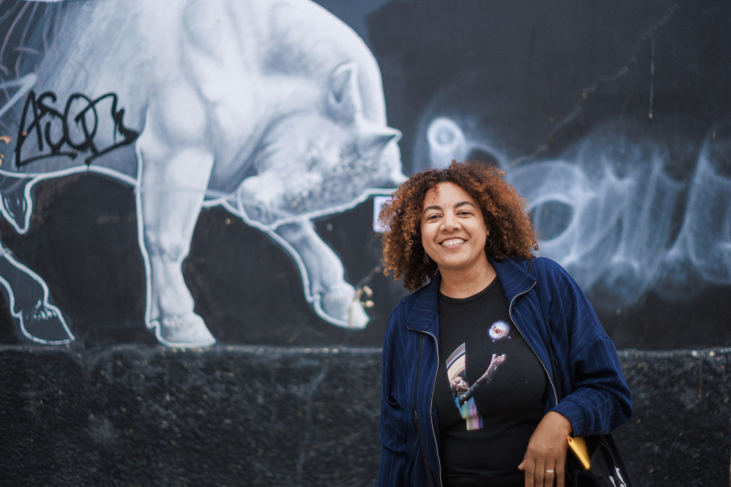 Photographer of the group street intervention “People as Letters to the City”, Athens–Istanbul, 2025. Photographer in Greece Kristina