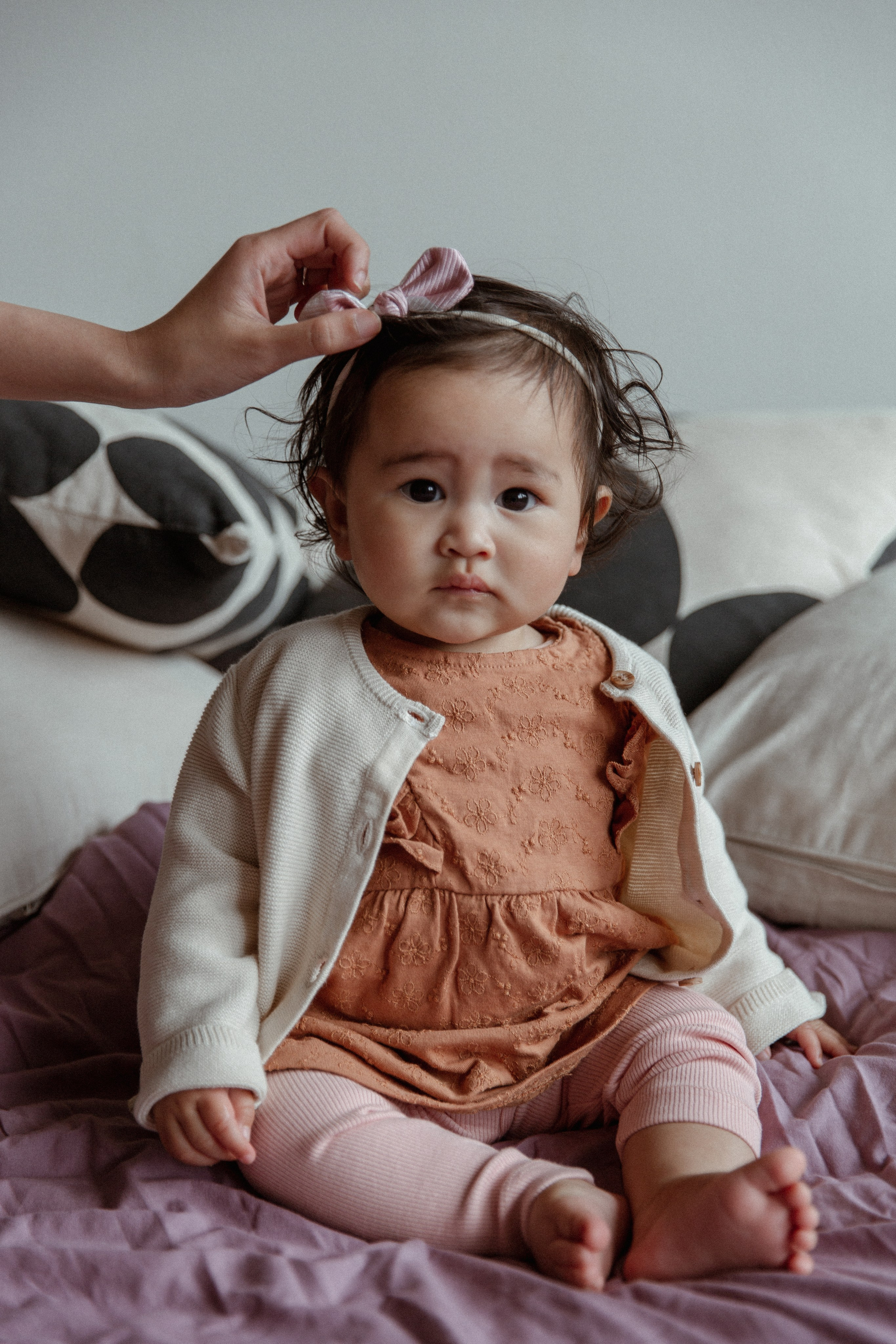 Family photosession at home. True self