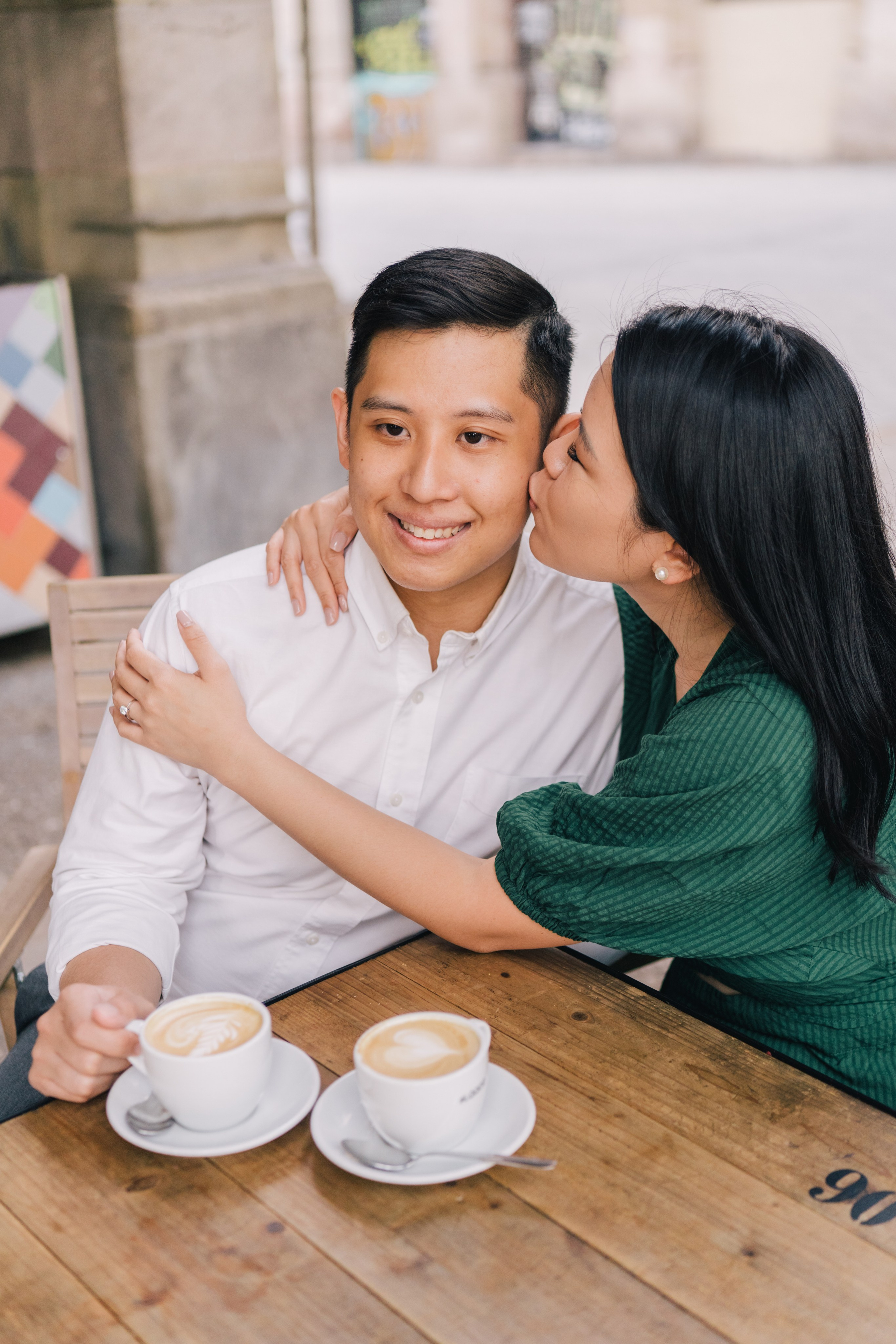 LoveStory in Gothic Quarter. Photographer Kristina Dorina