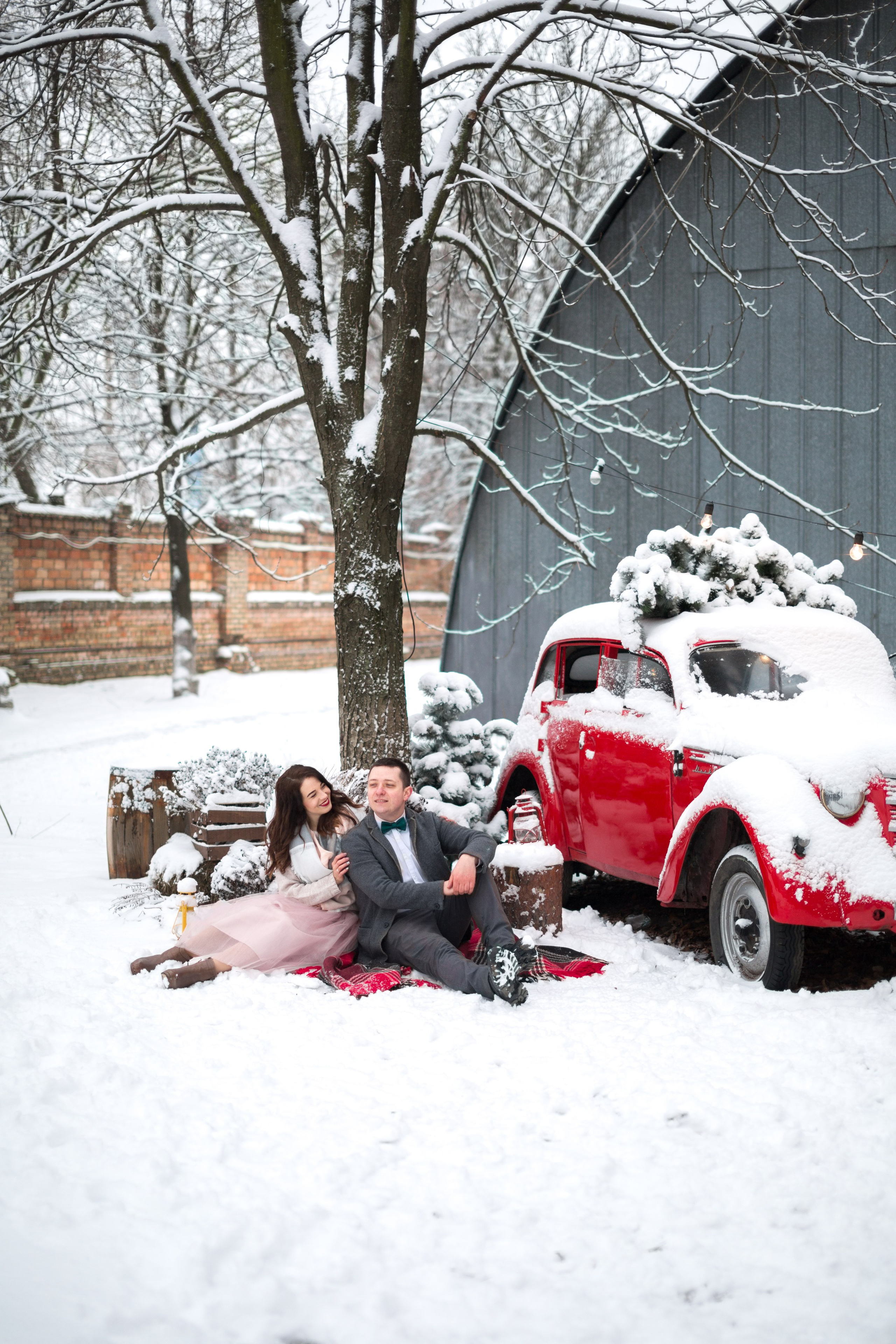 Winter Love. Wedding and Family Photograph
