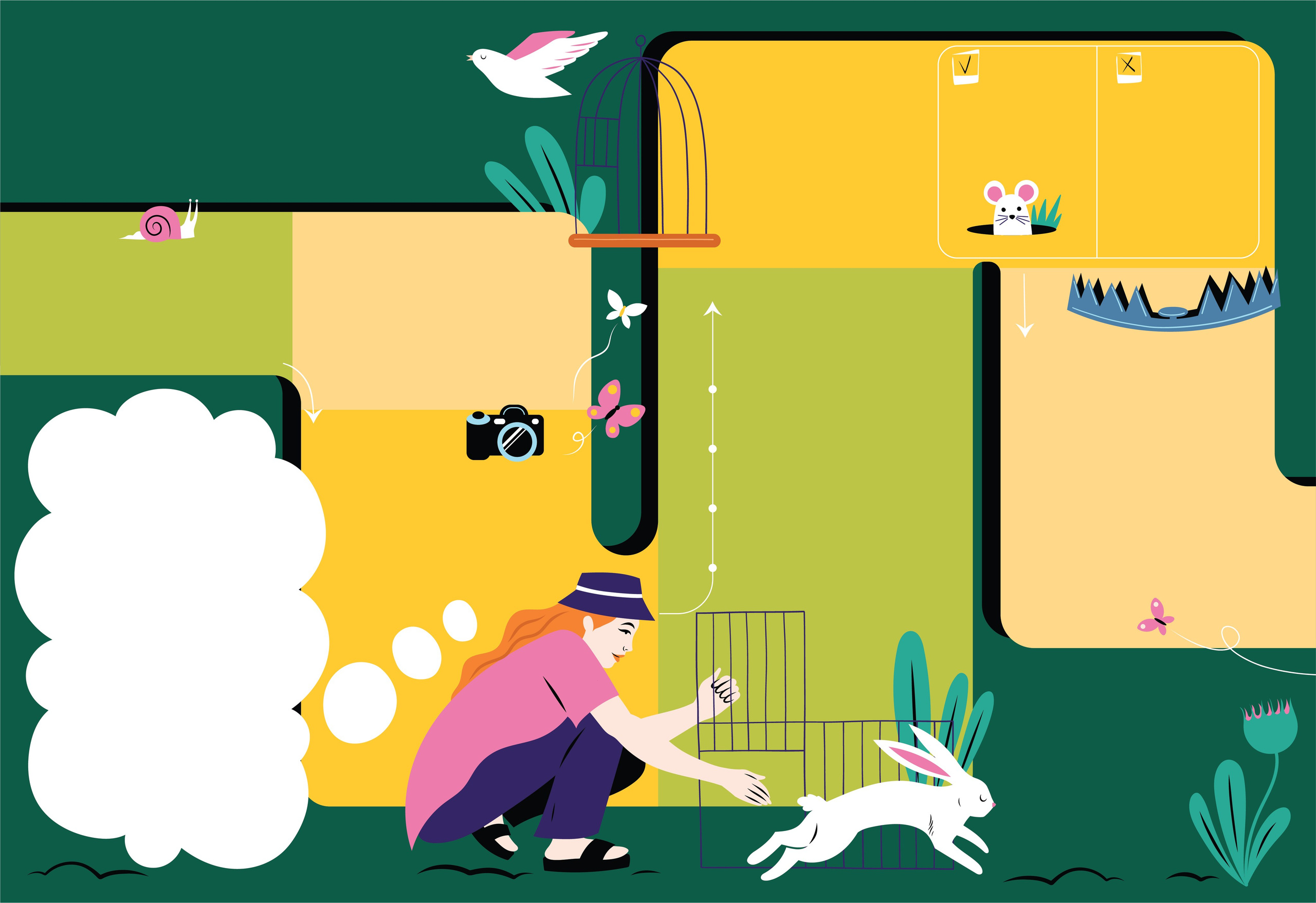 Vector Illustrations. Helen Reveur | Illustrator & Brand Designer | Ready-Made & Custom Illustrations