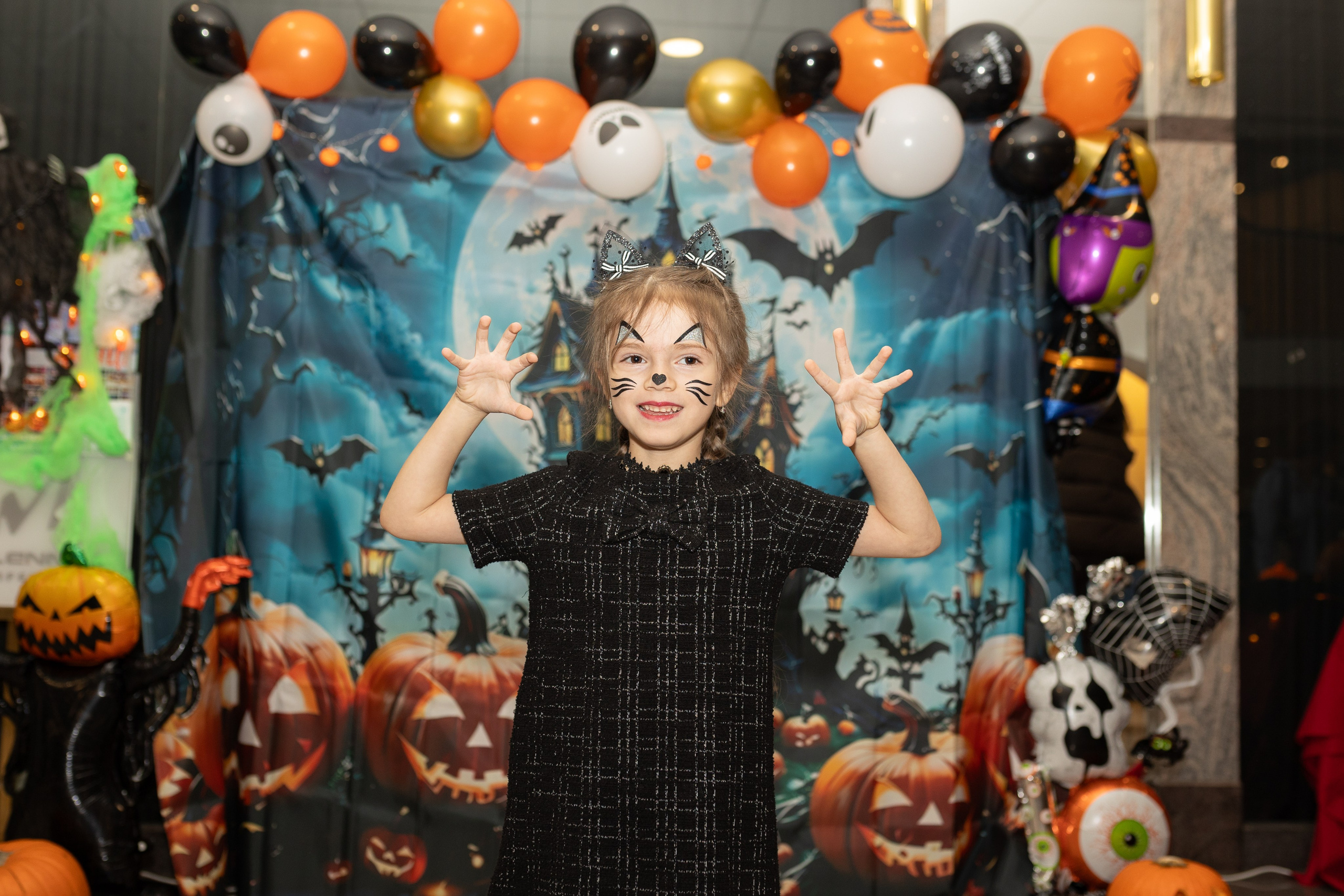 Leo dance studio Helloween 2025. Семейный и детский фотограф в Варшаве Мила Бобровская