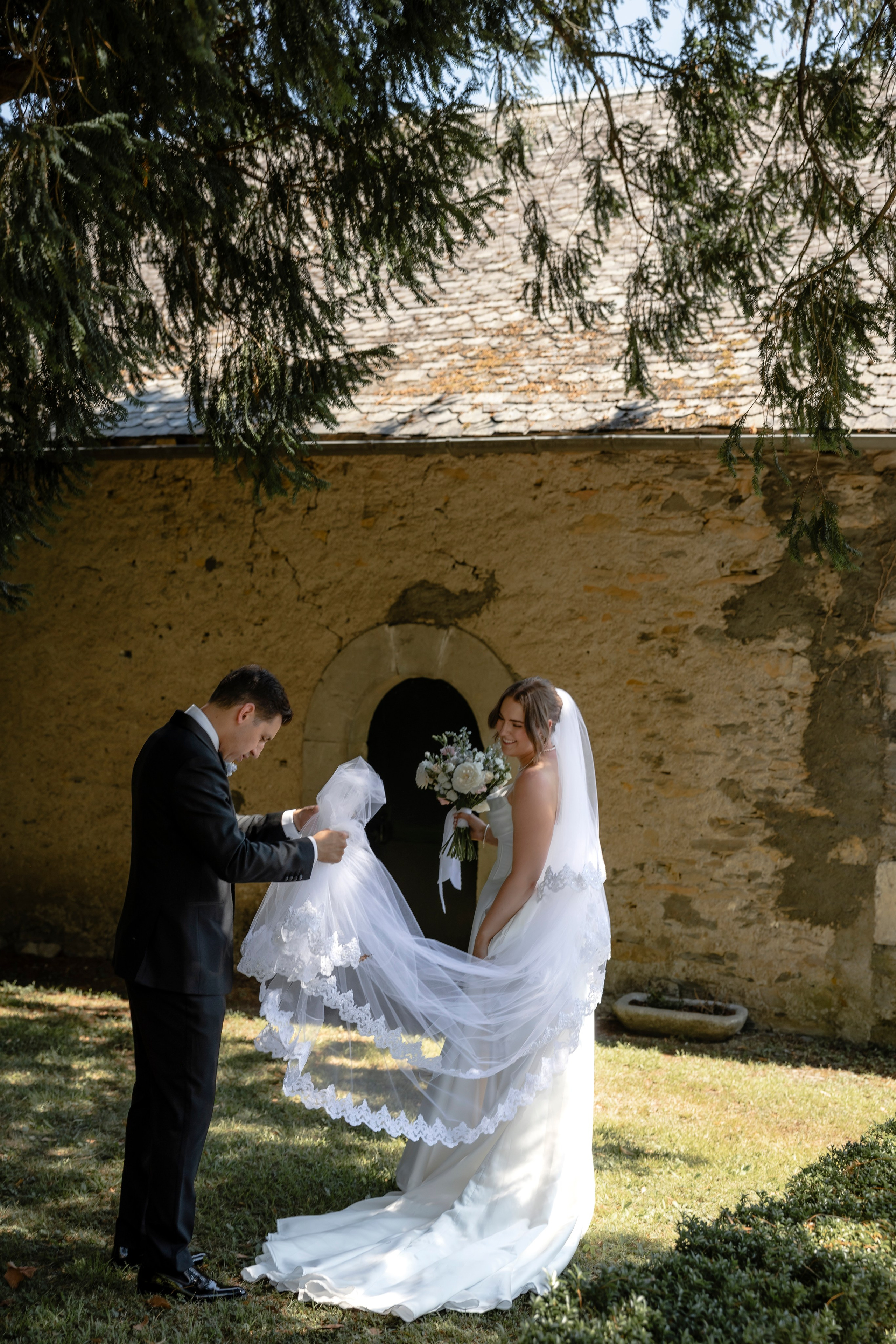 Katie & William. Wedding at Chateau Bagen. Евгения Смирнова — фотограф в Тулузе и юго-западной Франции