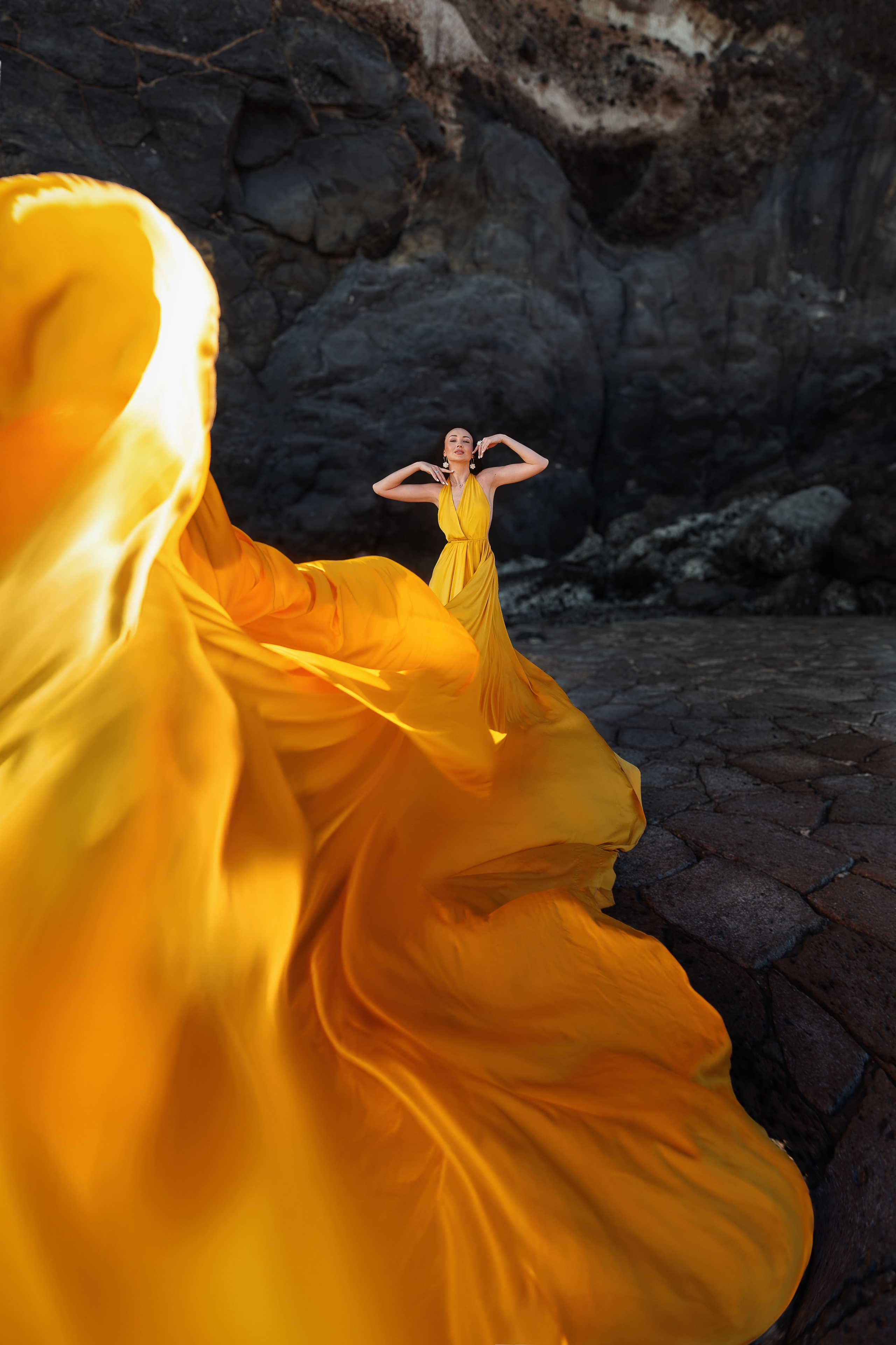 Vestido amarillo #15 40€. Fotografía profesional en Tenerife Tania Bonnet