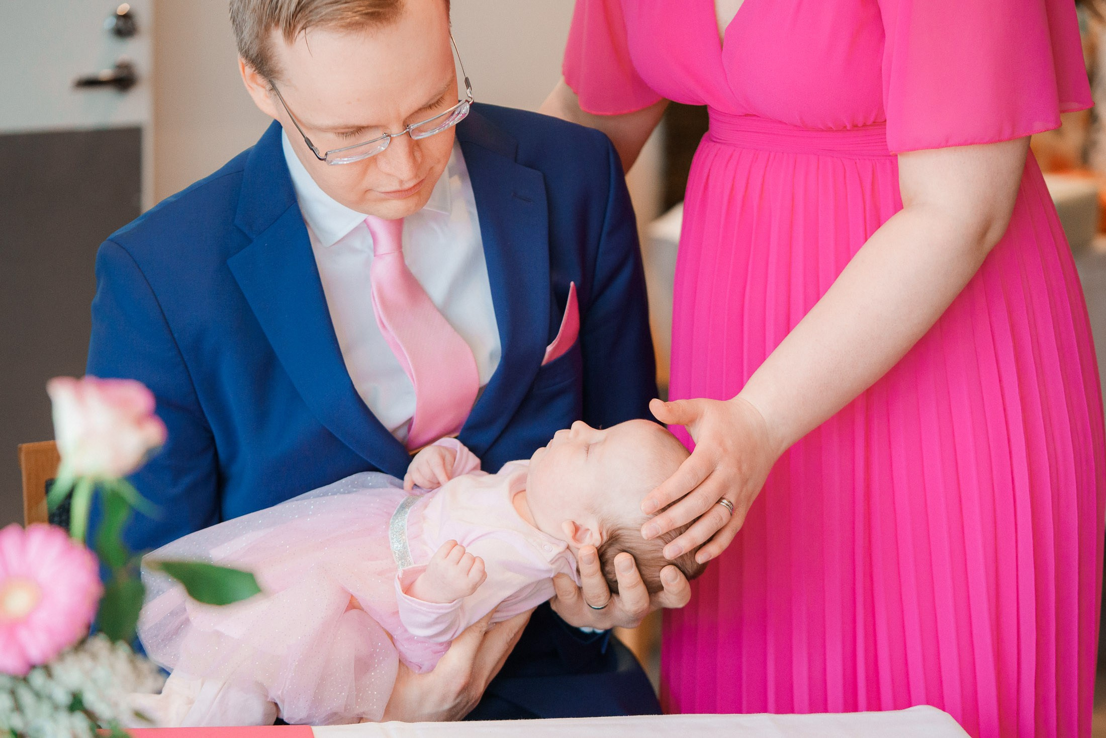 Ristiäisten kuvaus, Huopalahden kirkko