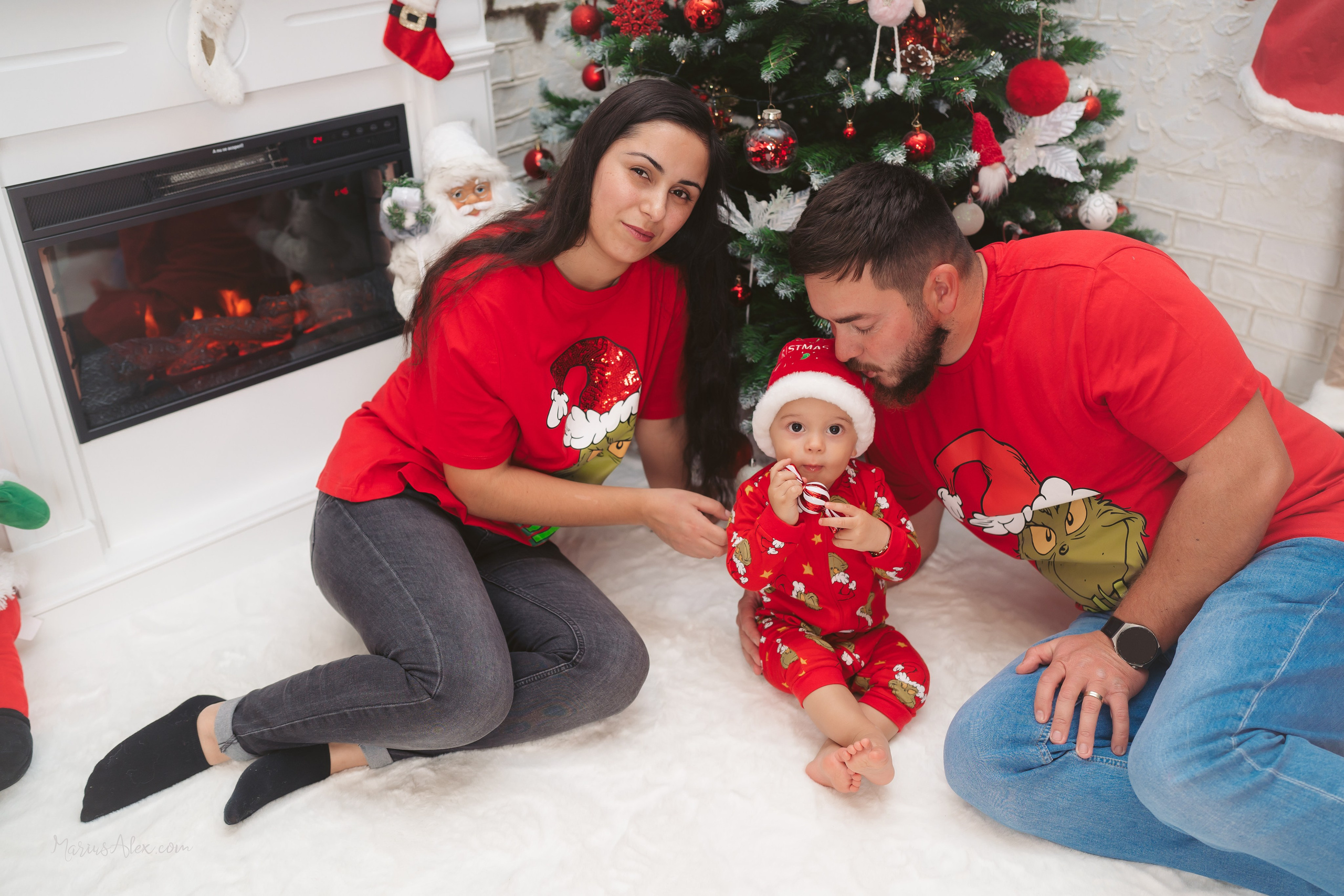 Familia Hacman - Un Crăciun de poveste. Marius Alex fotograf de eveniment si portret din Suceava