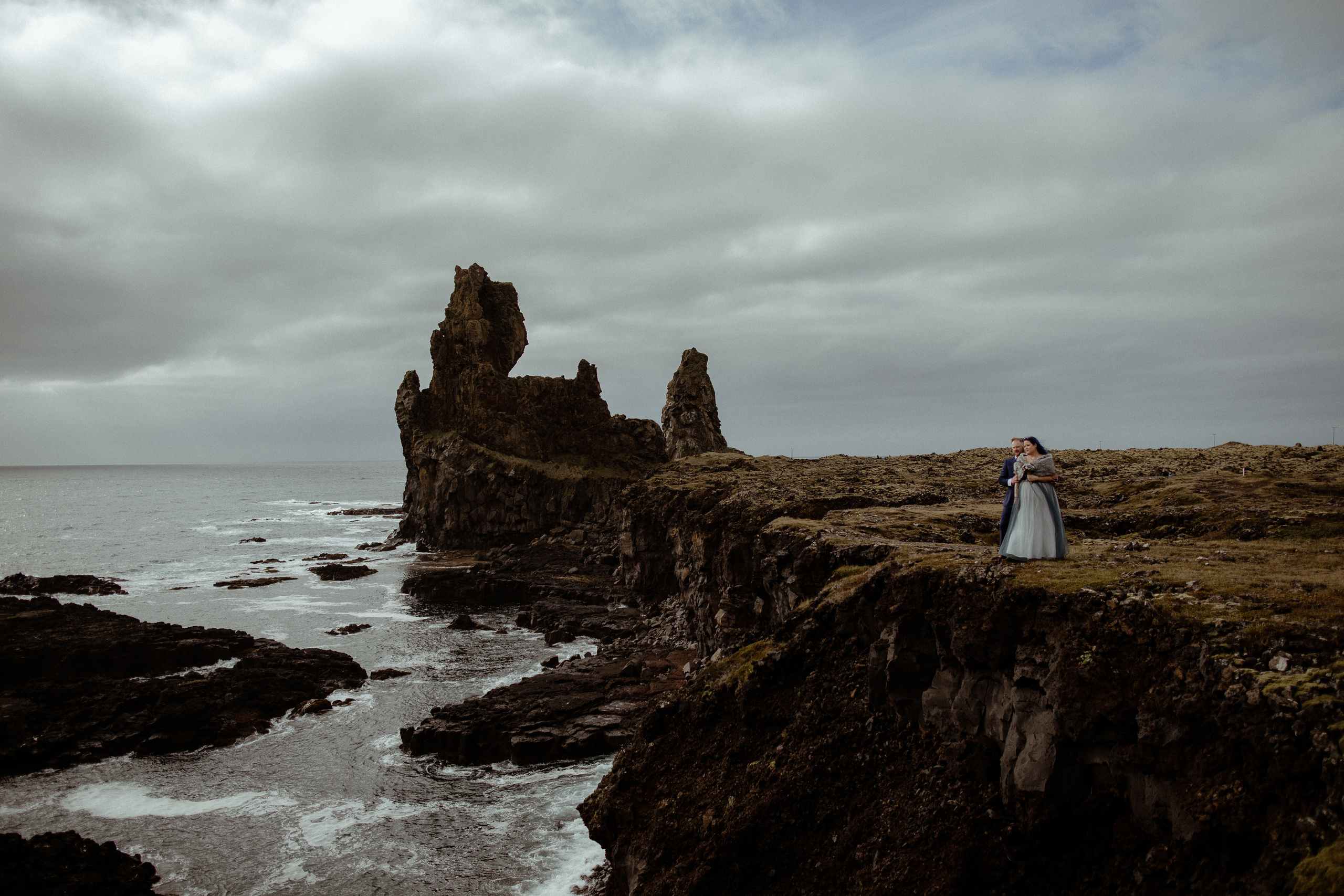 Snaefellsnes elopement Iceland. Iceland elopement photographer & videographer
