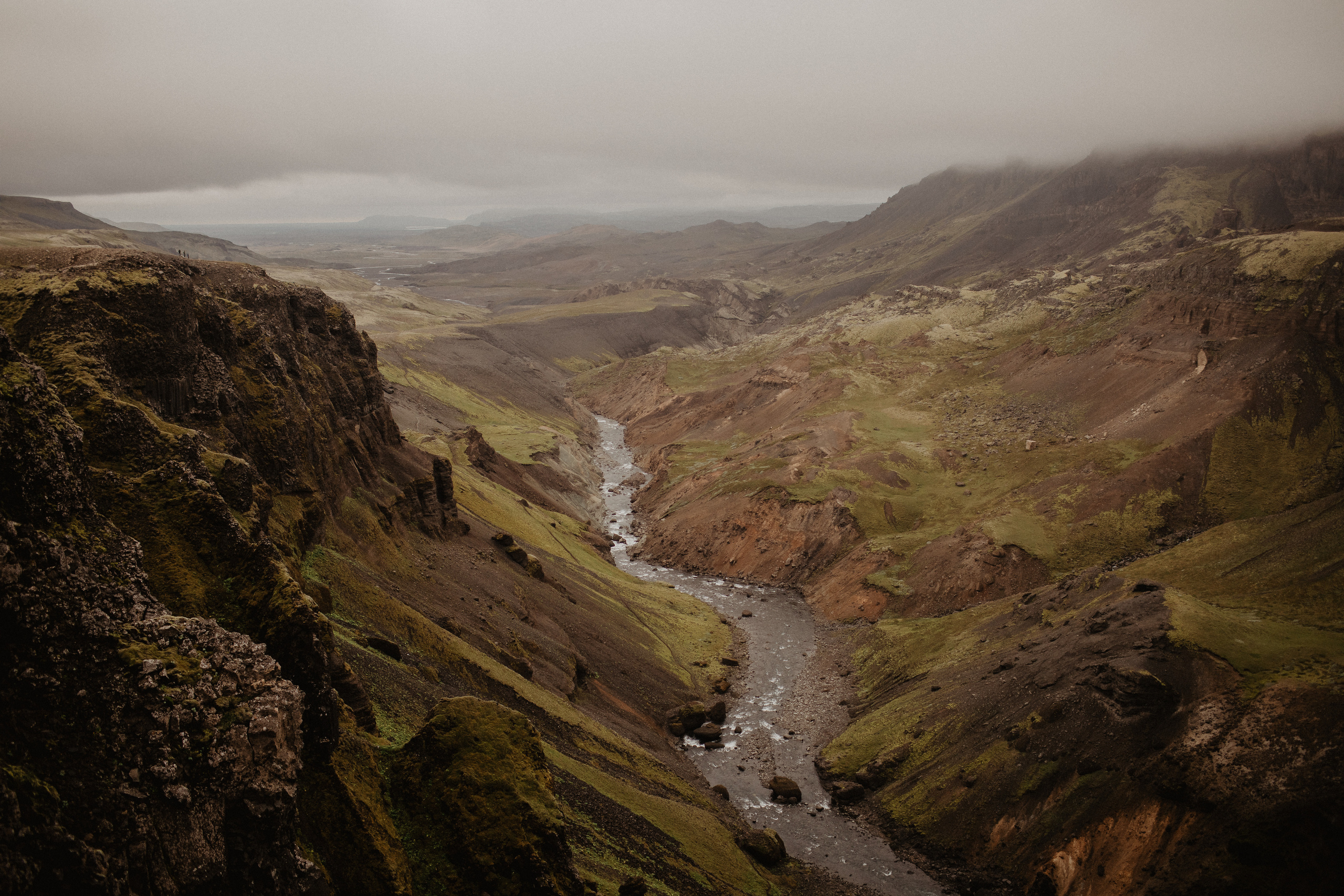 Elopement at Haifoss waterfall. Iceland elopement photo and video | Nikolaichik Photo