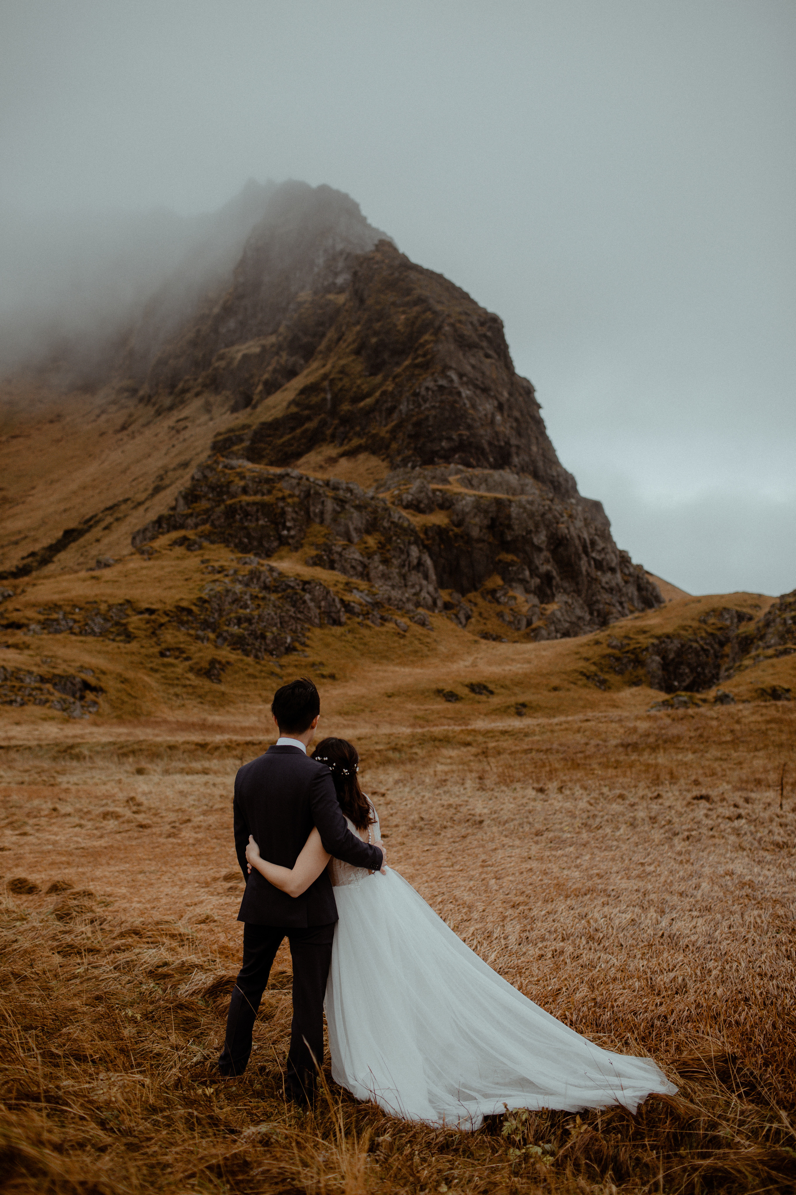 Hidden Waterfalls Iceland Elopement. Iceland elopement photo and video | Nikolaichik Photo