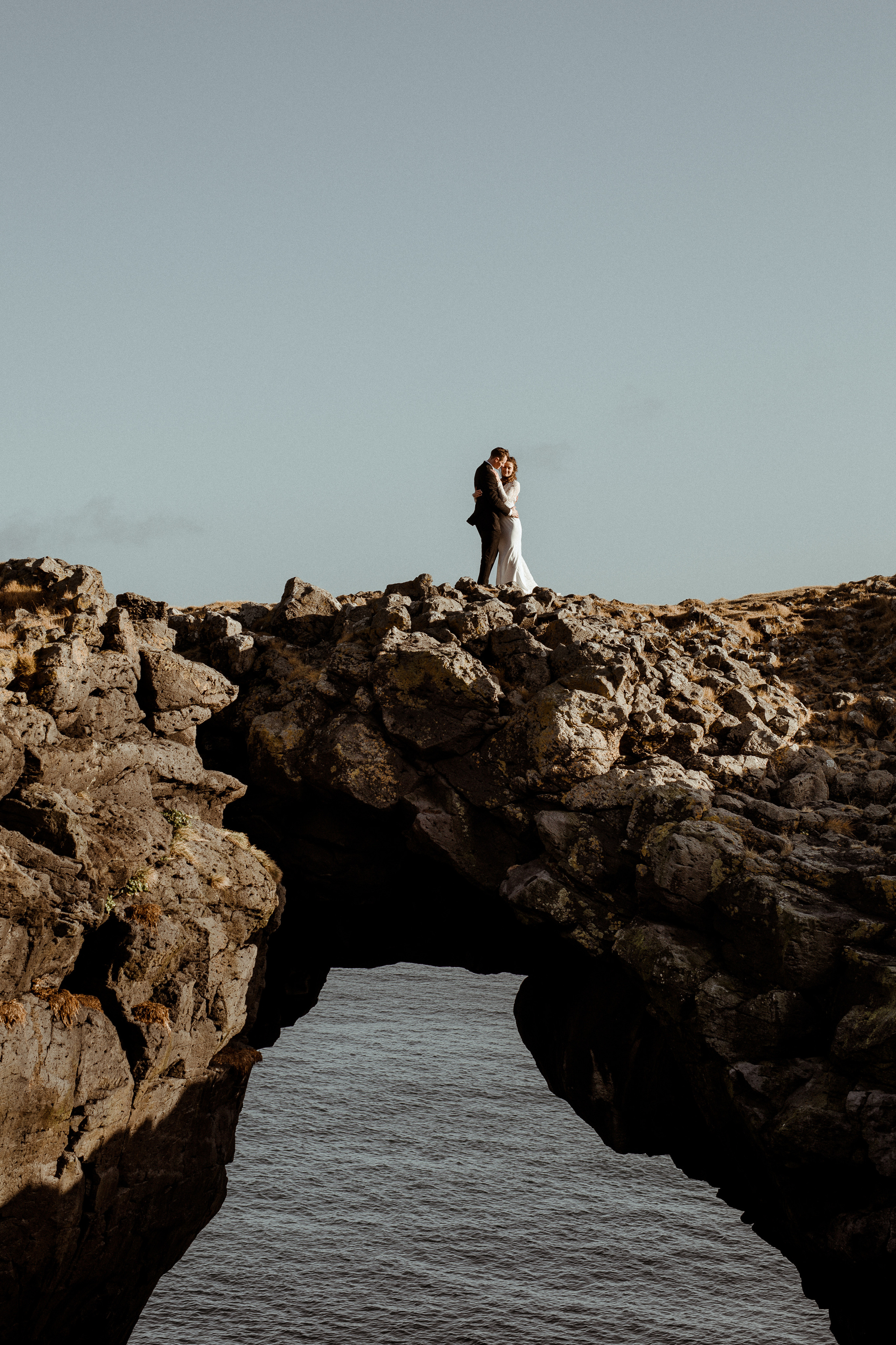 Scenic Fjords Elopement in Iceland. Iceland elopement photographer & videographer