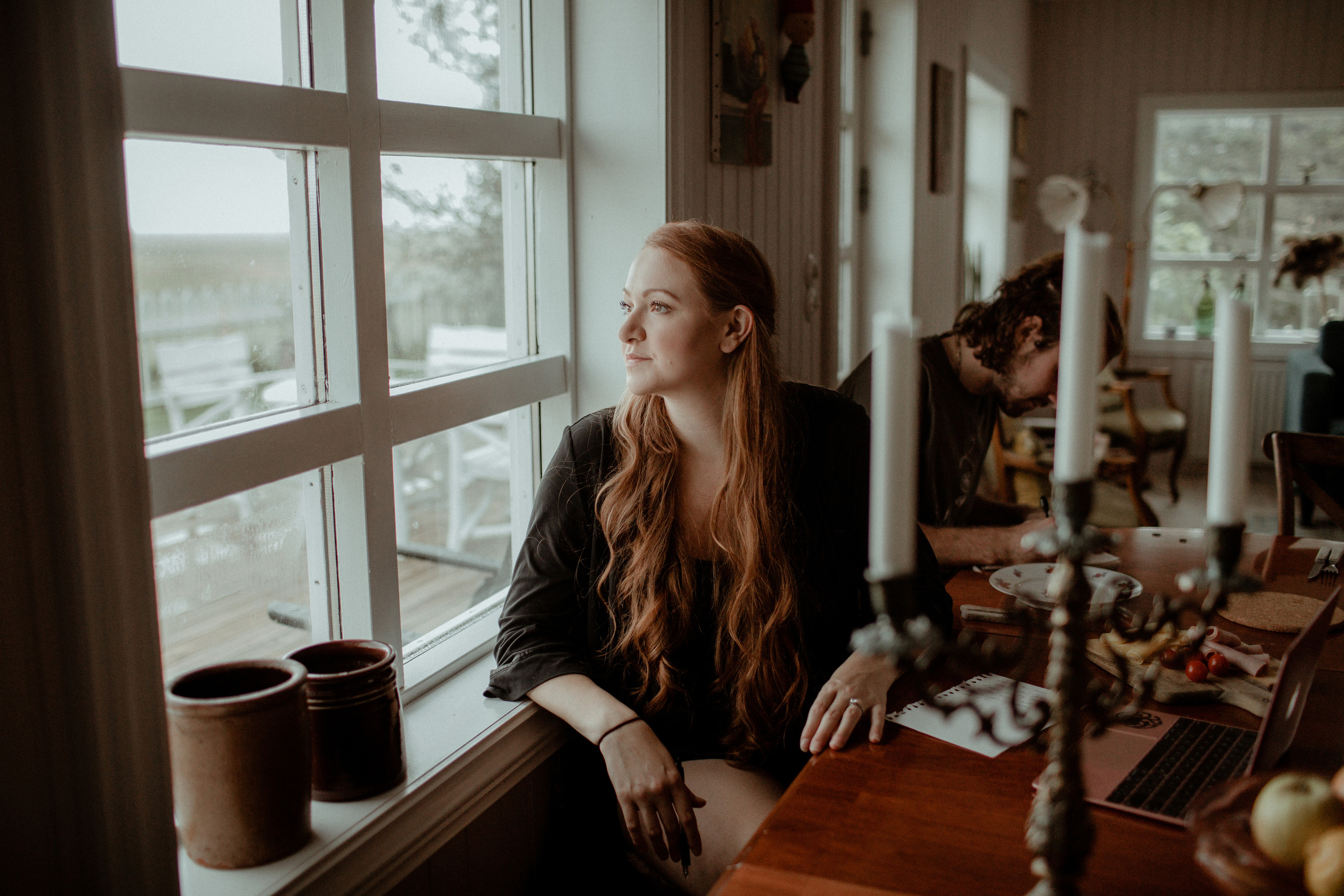 Ceremony at secret waterfall Iceland. Iceland elopement photographer & videographer