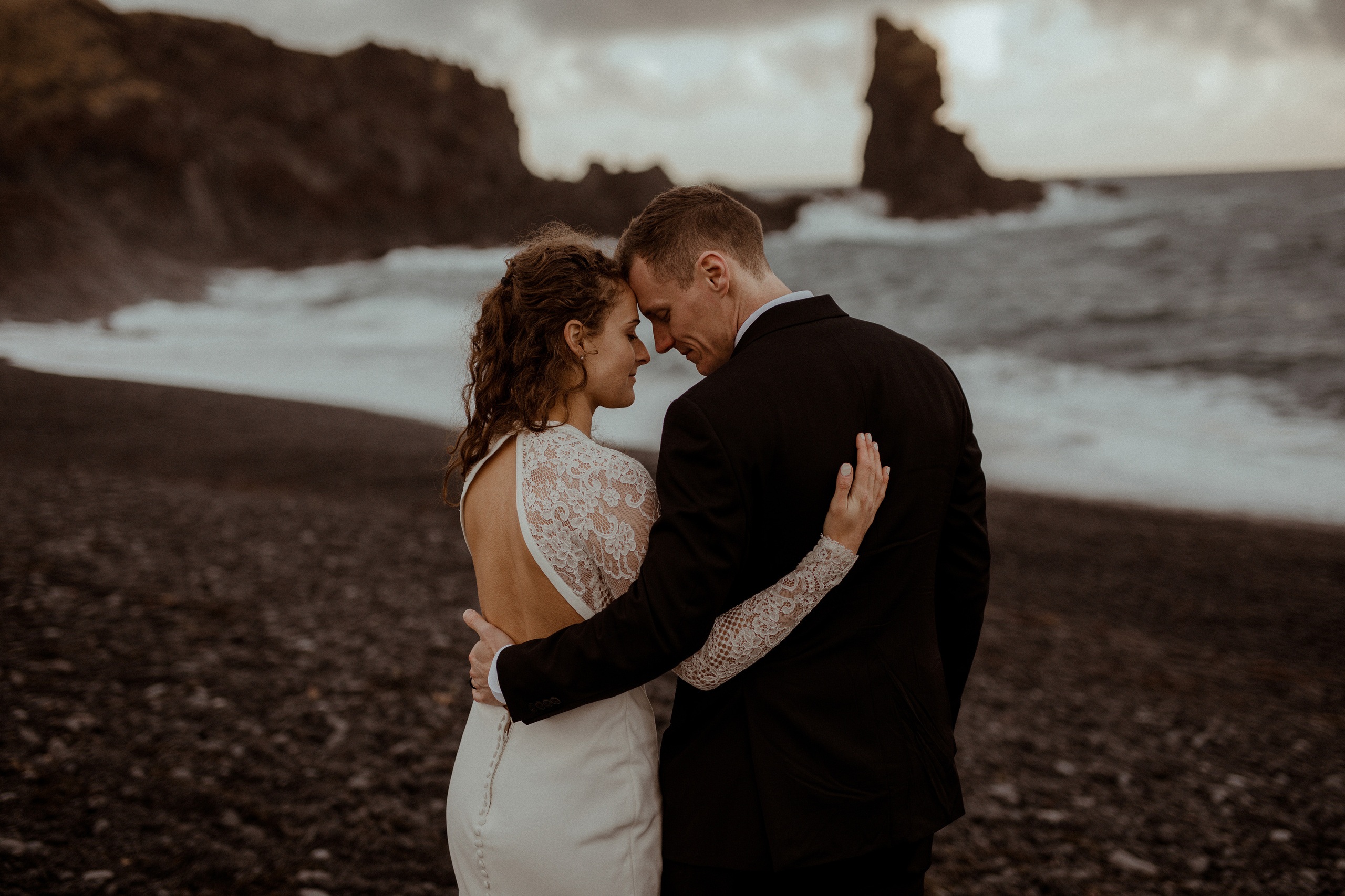 Scenic Fjords Elopement in Iceland. Iceland elopement photographer & videographer