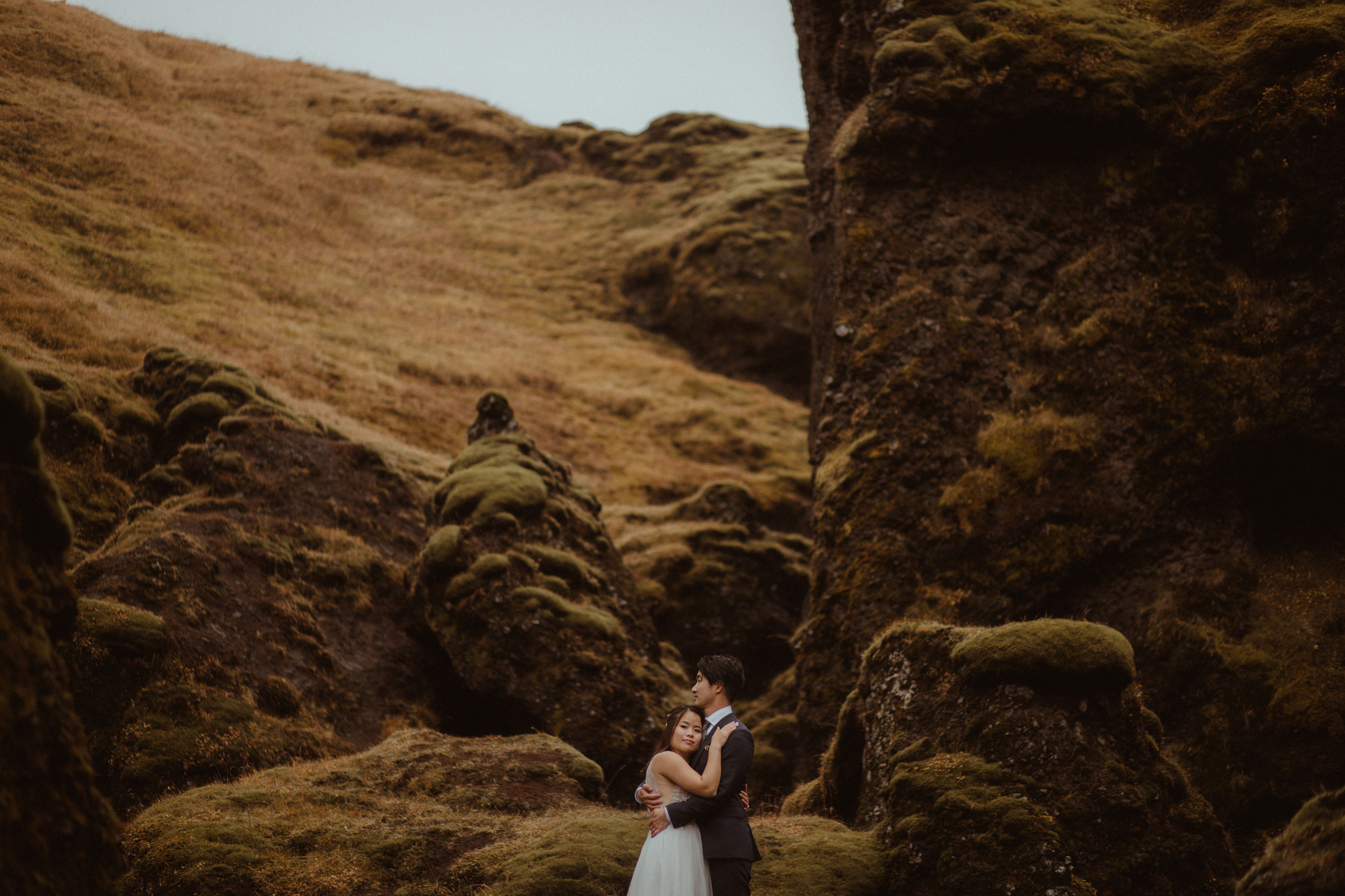 Hidden Waterfalls Iceland Elopement. Iceland elopement photo and video | Nikolaichik Photo