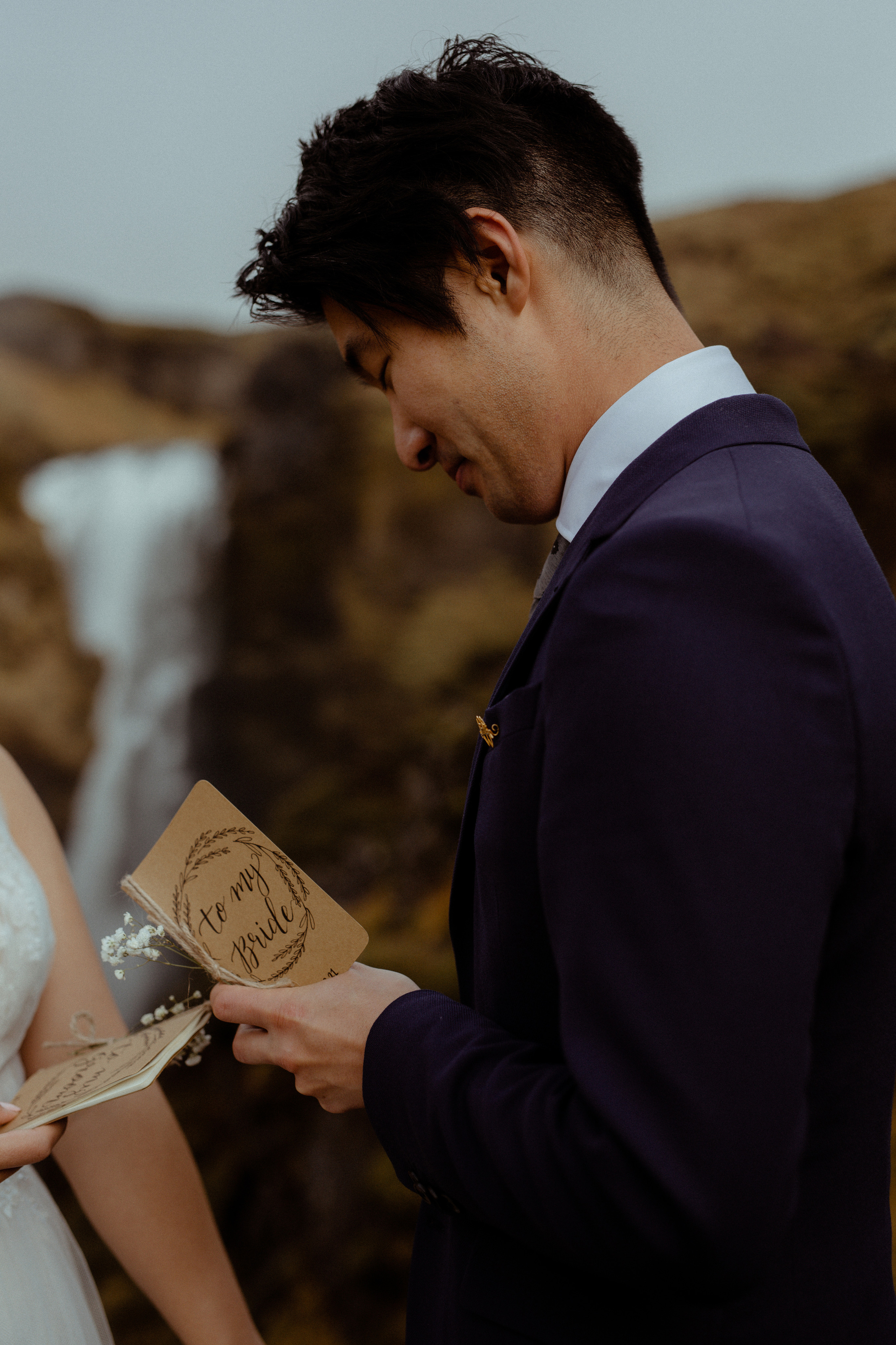 Hidden Waterfalls Iceland Elopement. Iceland elopement photo and video | Nikolaichik Photo