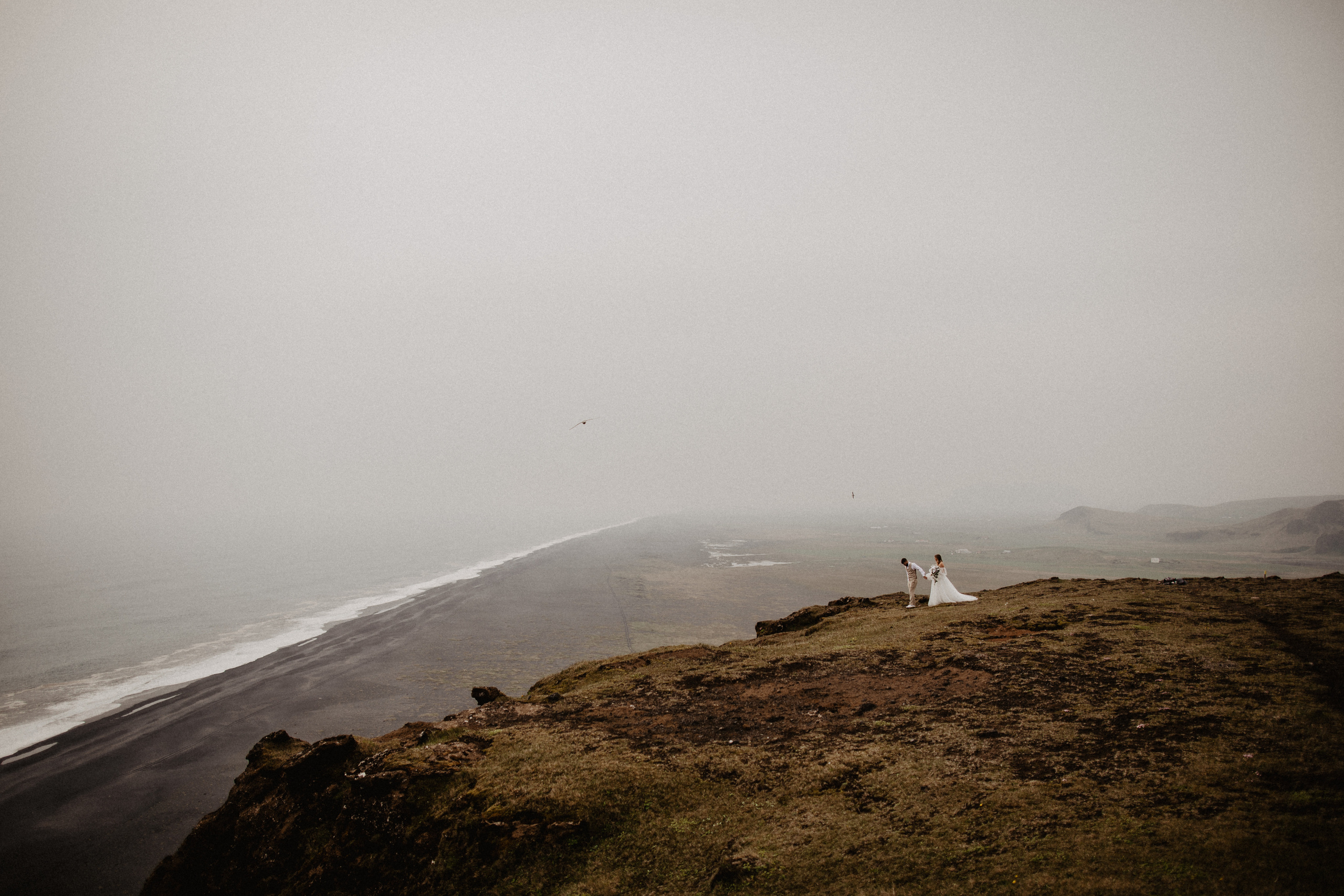 Vow exchanging ceremony in Iceland | Elopement in South Iceland. Iceland elopement photographer & videographer