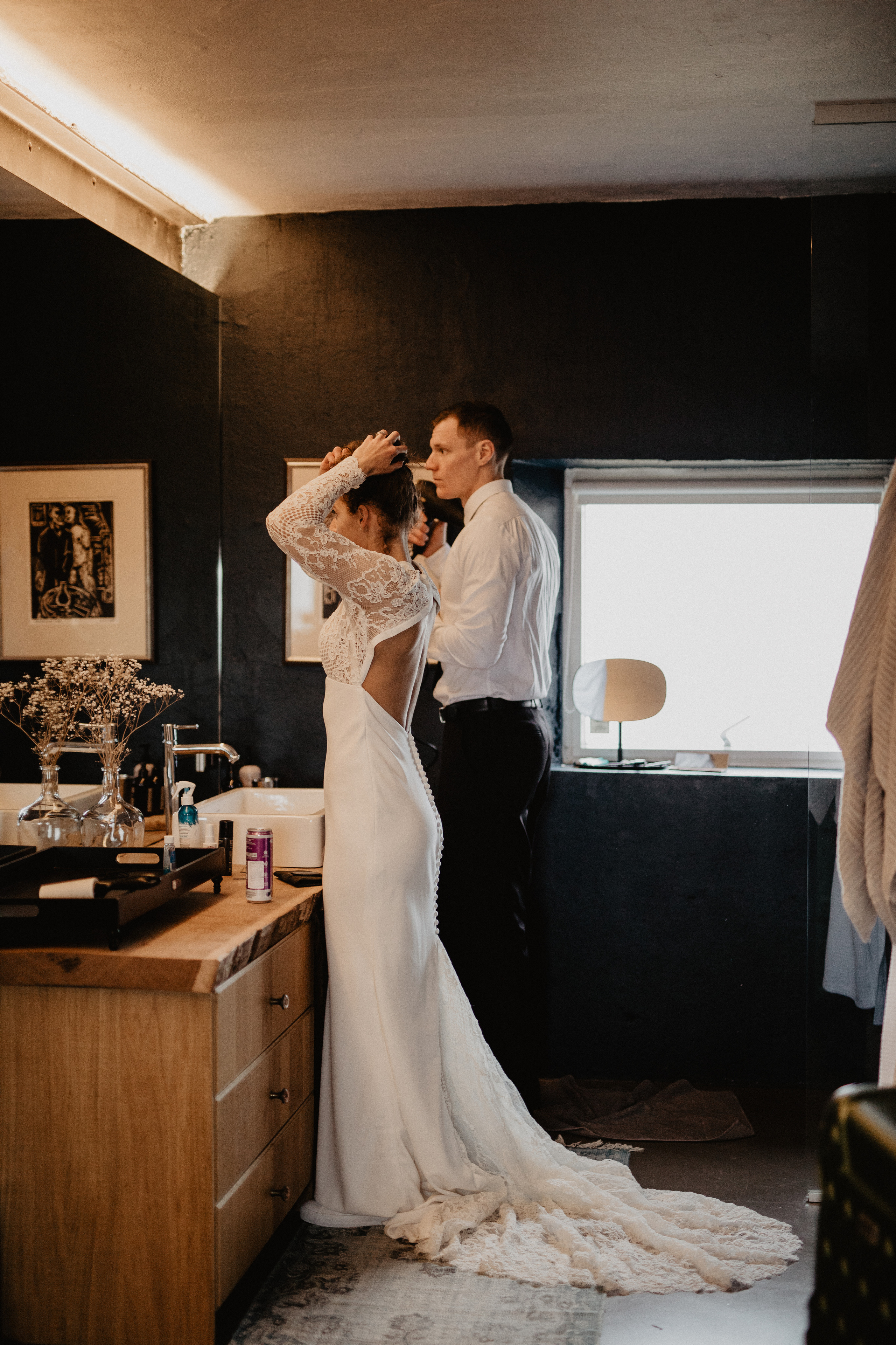 Scenic Fjords Elopement in Iceland. Iceland elopement photographer & videographer