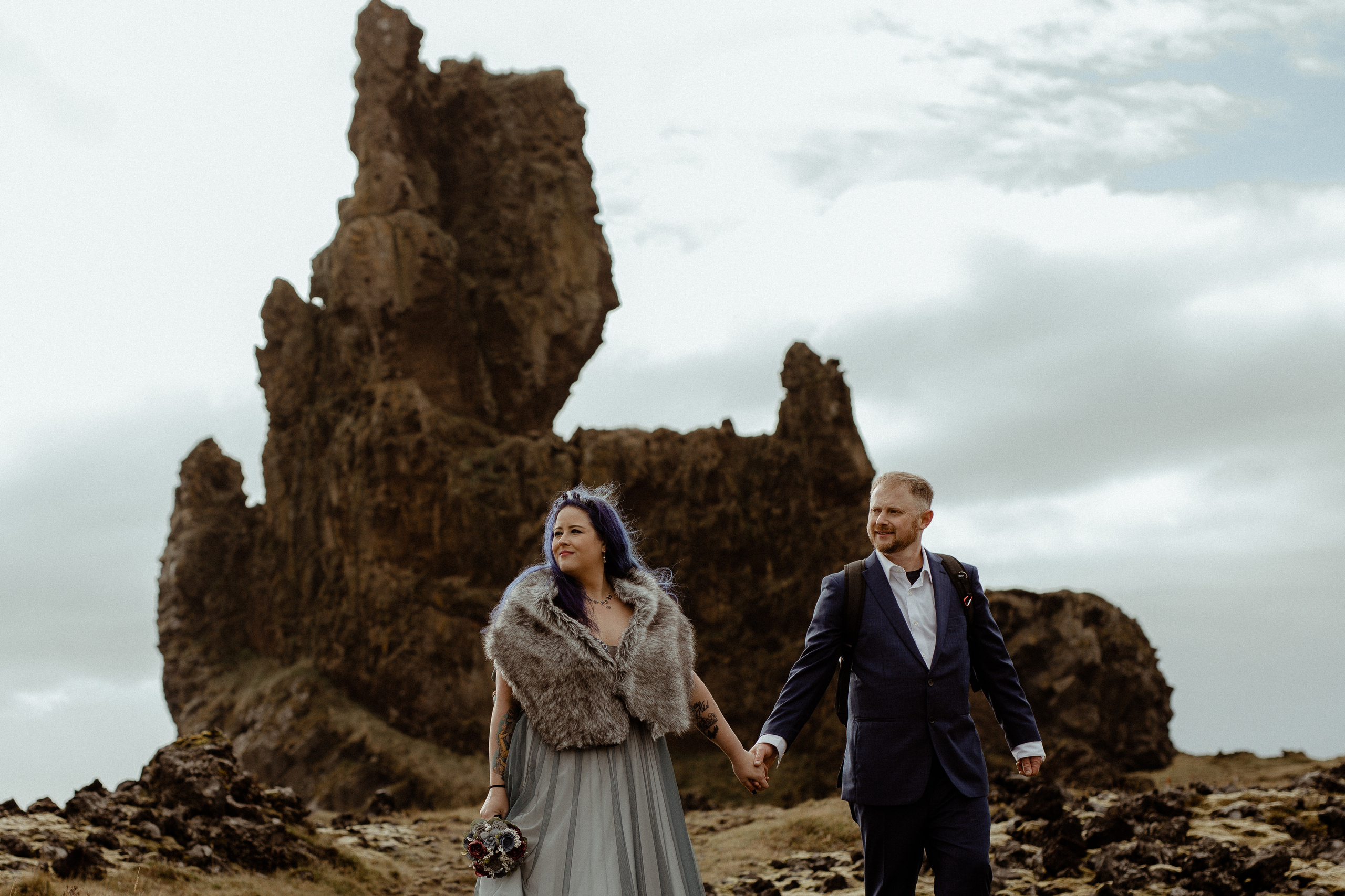 Snaefellsnes elopement Iceland. Iceland elopement photographer & videographer