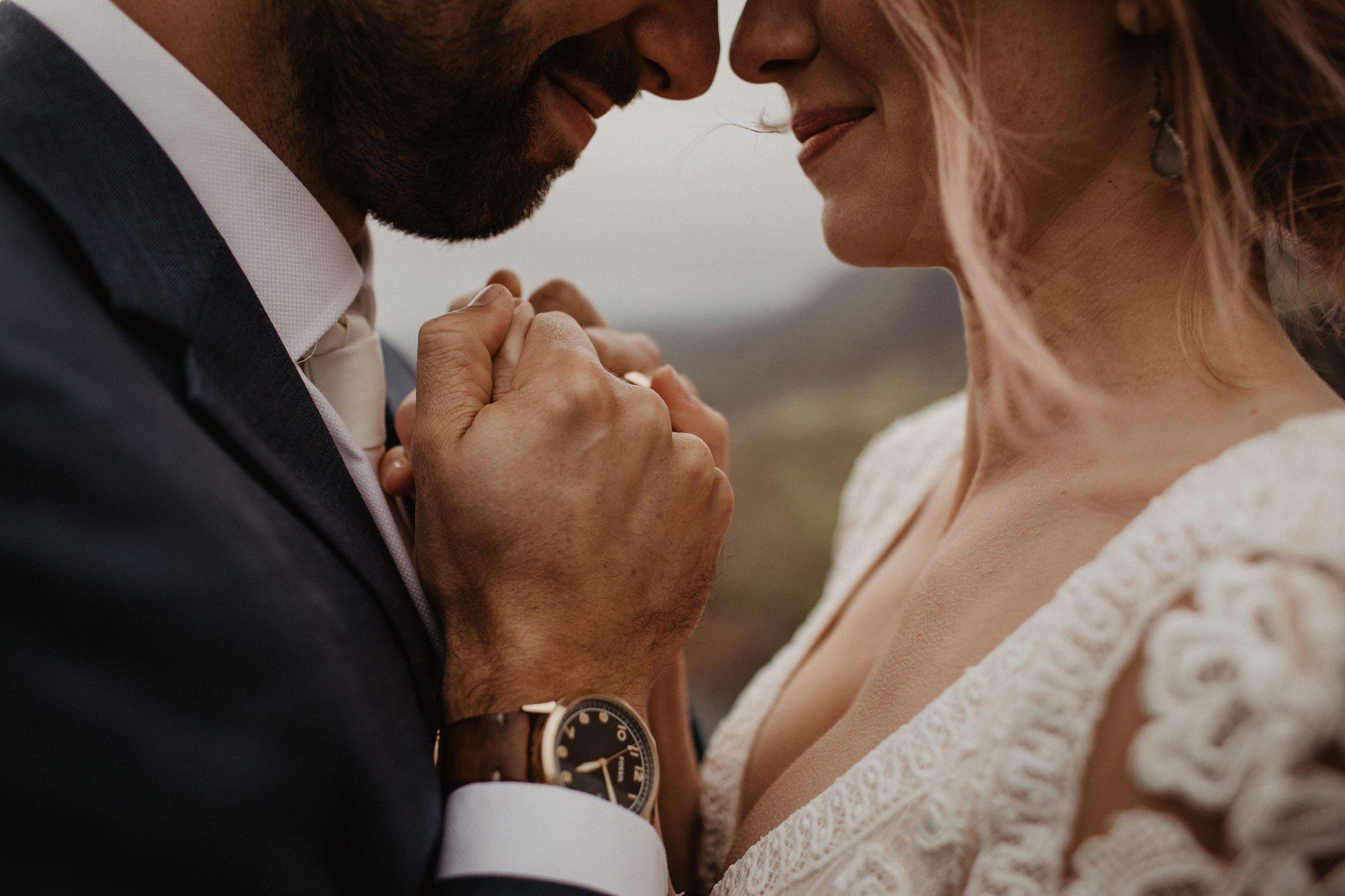 Elopement at Haifoss waterfall. Iceland elopement photo and video | Nikolaichik Photo