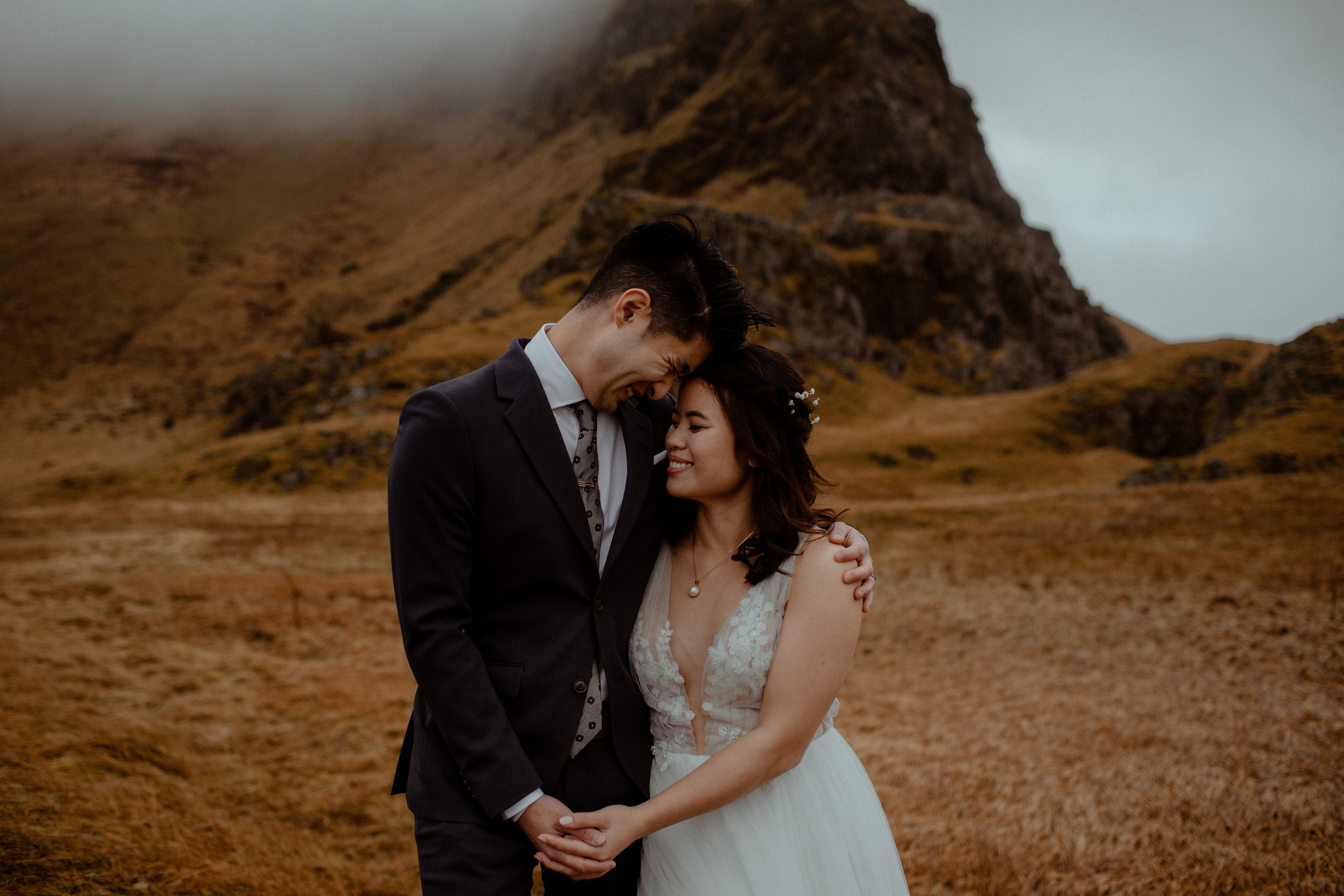 Hidden Waterfalls Iceland Elopement. Iceland elopement photo and video | Nikolaichik Photo