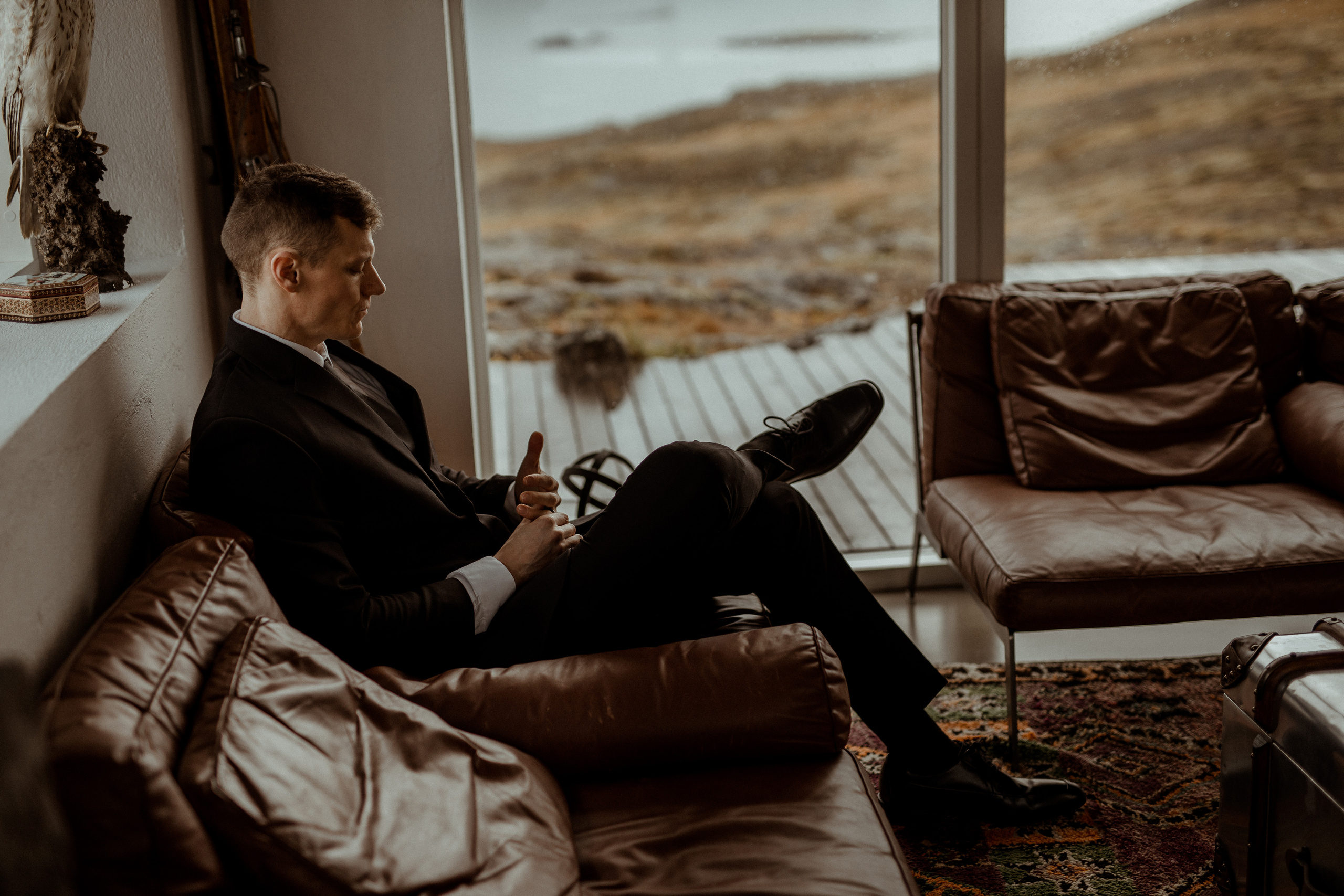 Scenic Fjords Elopement in Iceland. Iceland elopement photographer & videographer